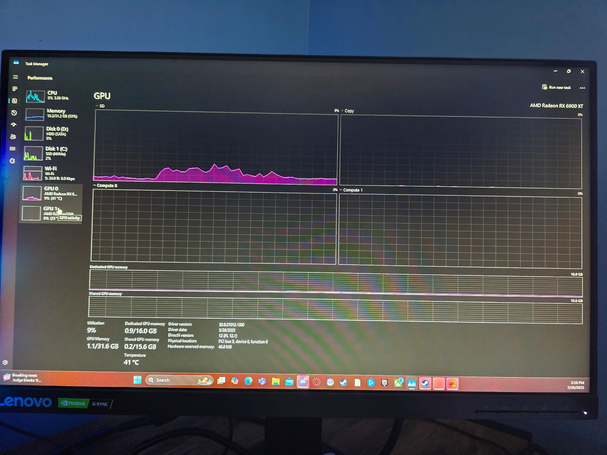 AMD 6900xt and Ryzen 7600x build