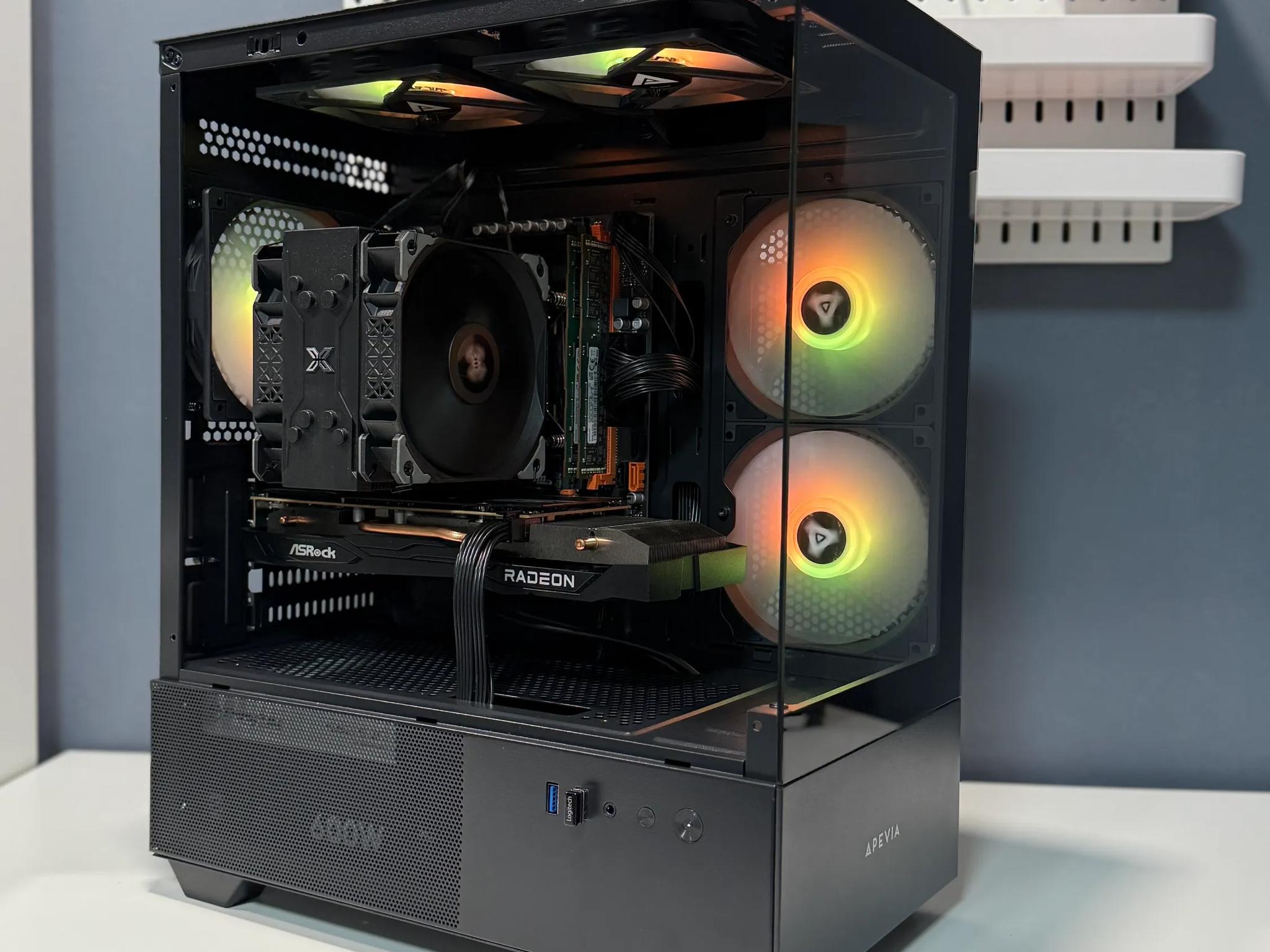 Budget Gaming PC - Rx 6600 xt _ 1 TB SSD _ 64 GB RAM _ 14 Core Xeon CPU