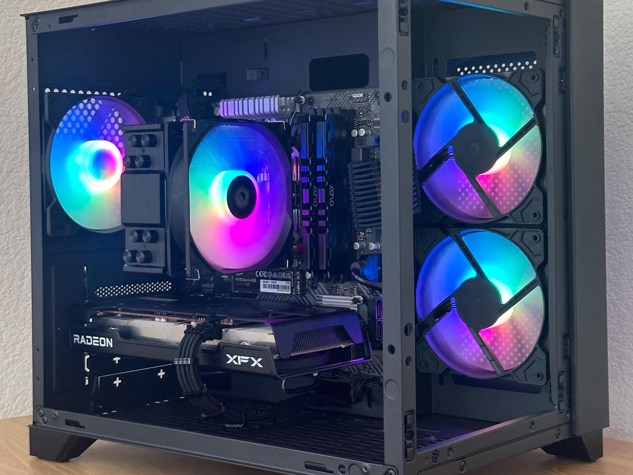 RYZEN - RADEON Mid Range Gaming PC | Ryzen 5 5500 6C/12T - Radeon RX 6600 8GB | 1TB M.2 SSD Gen 4.0