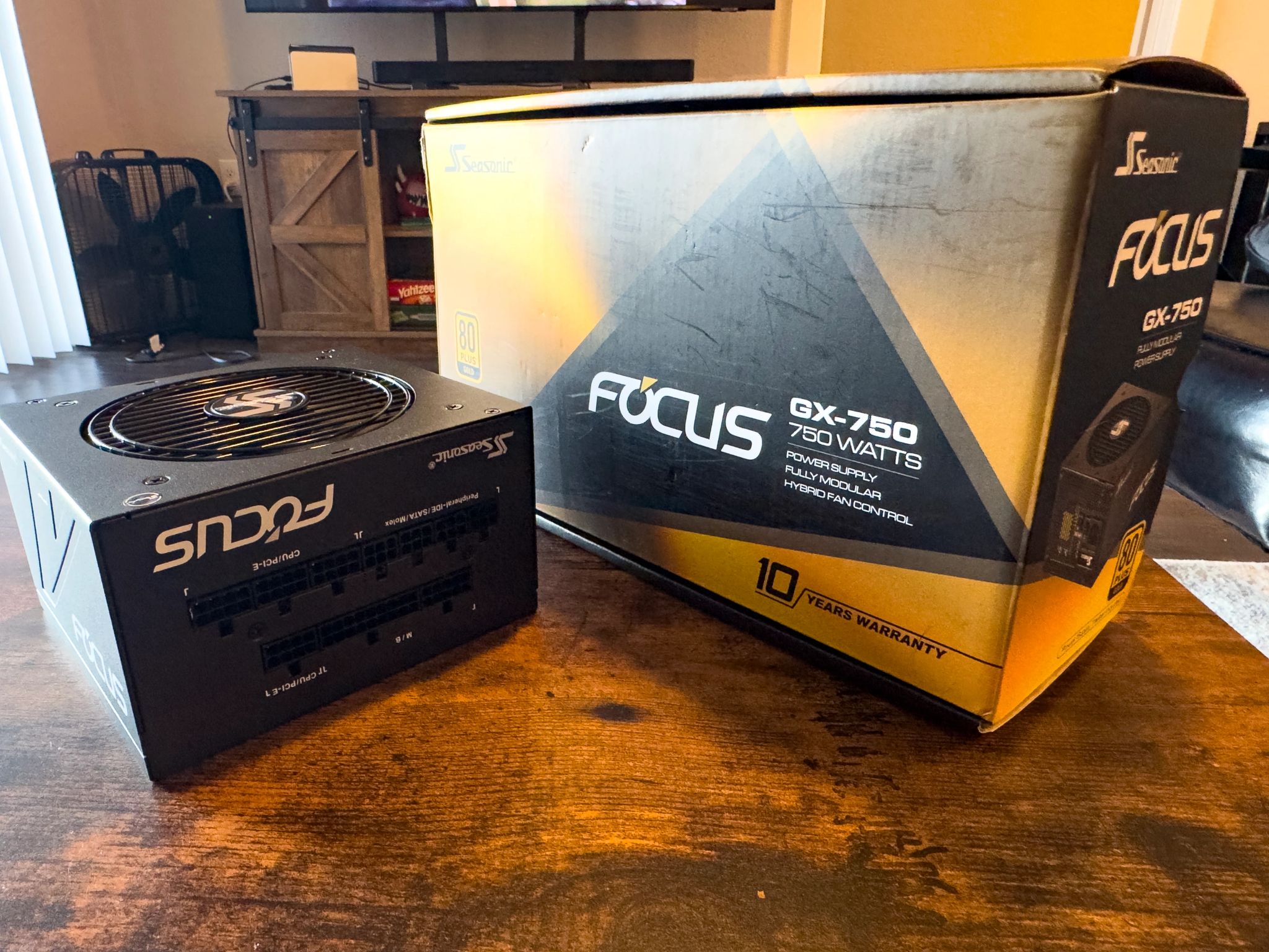 Seasonic Focus GX-750 SSR-750FX Power Supply