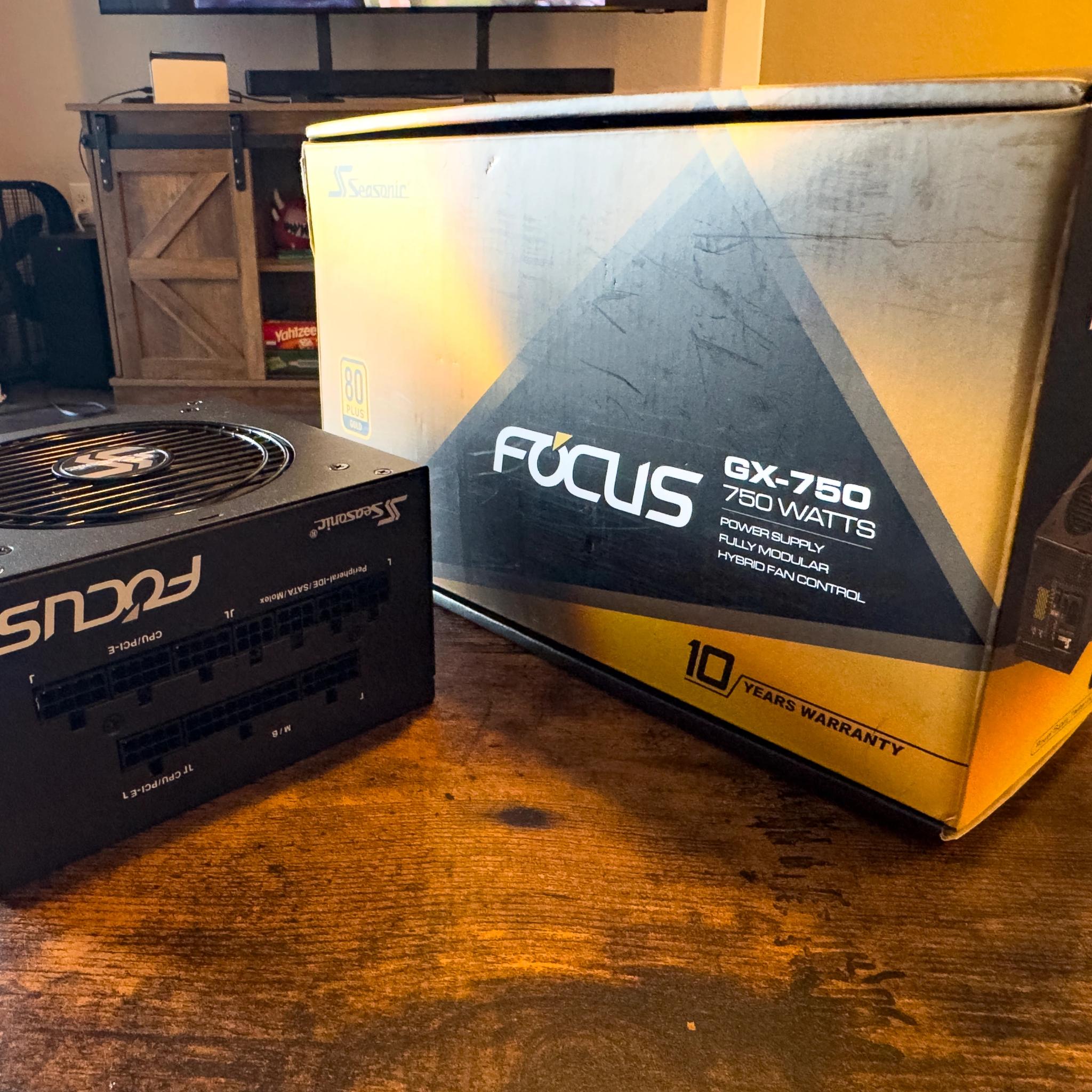 Seasonic Focus GX-750 SSR-750FX Power Supply