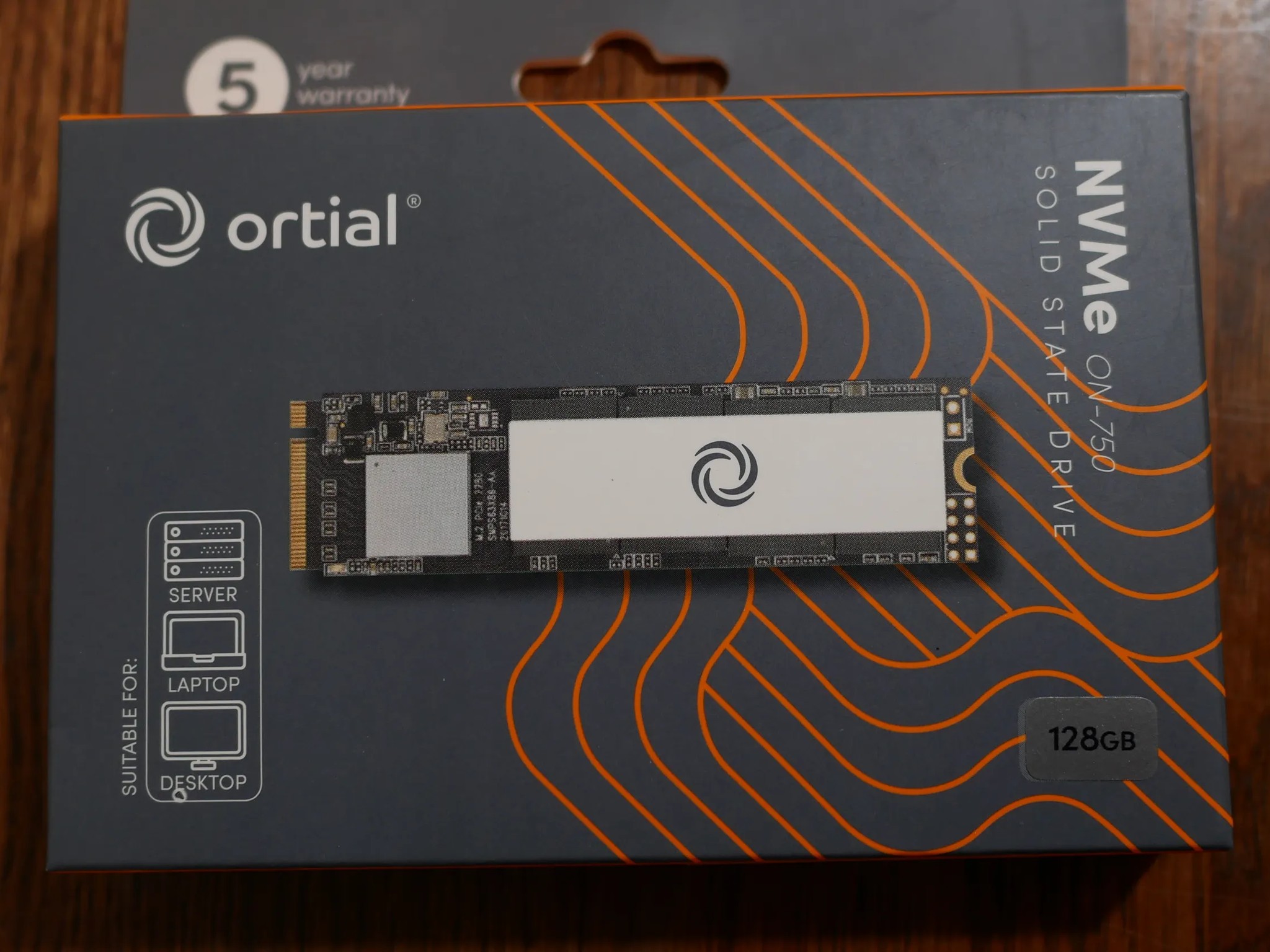 ON-750 128GB NVMe PCIe M.2 2280 Internal Solid State Drive SSD - ON-750-128