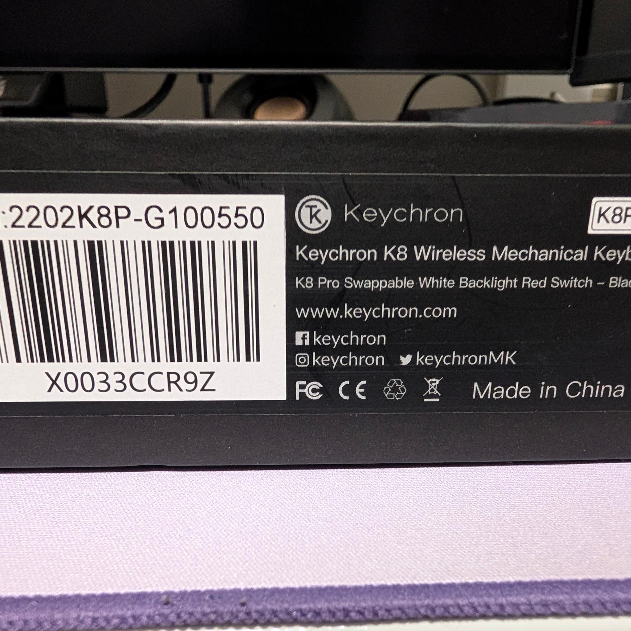 Keychron K8 Pro Wireless Keyboard