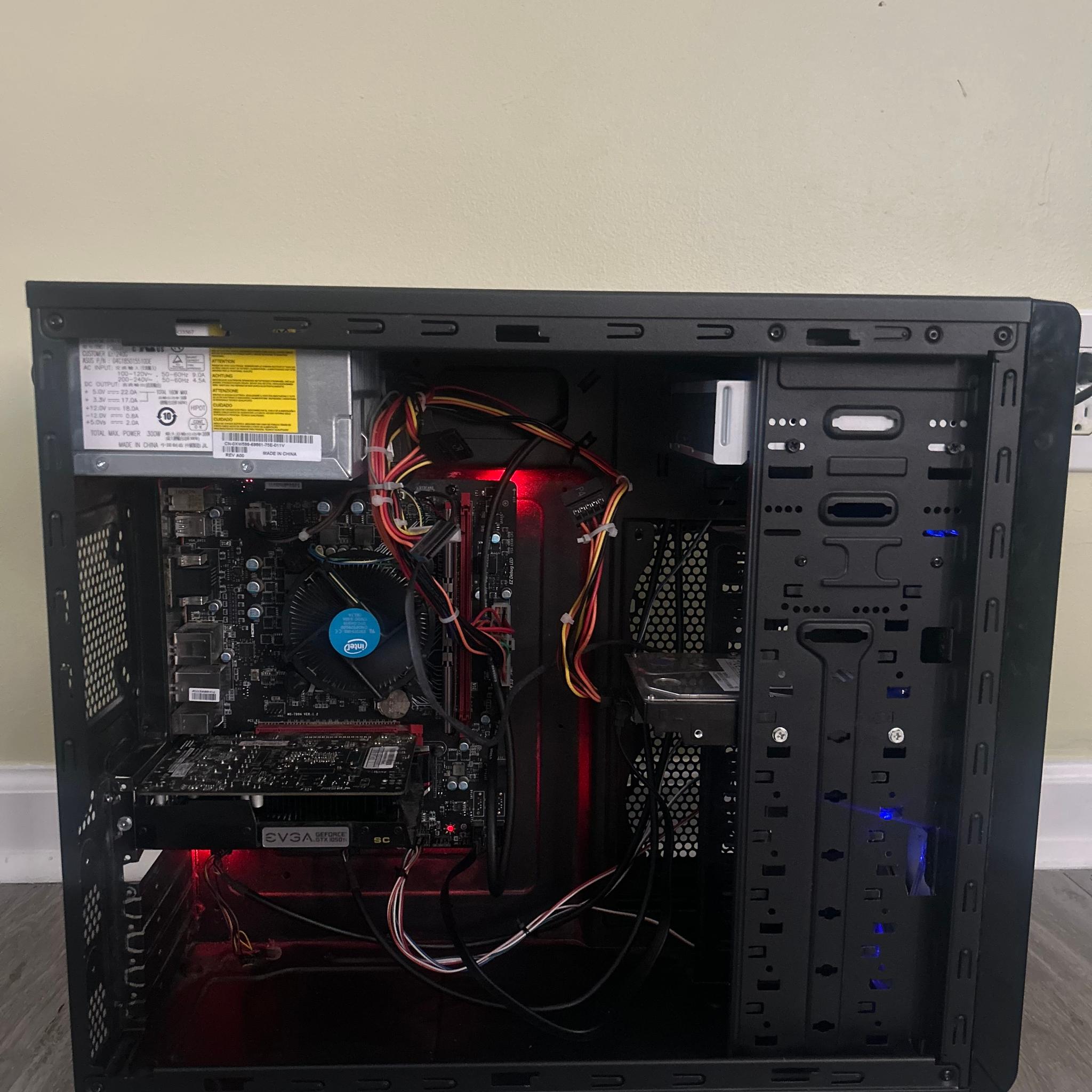 GeForce GTX 1050 Ti Custom Gaming PC - Core i5-7400T, 16GB RAM, 512GB SSD