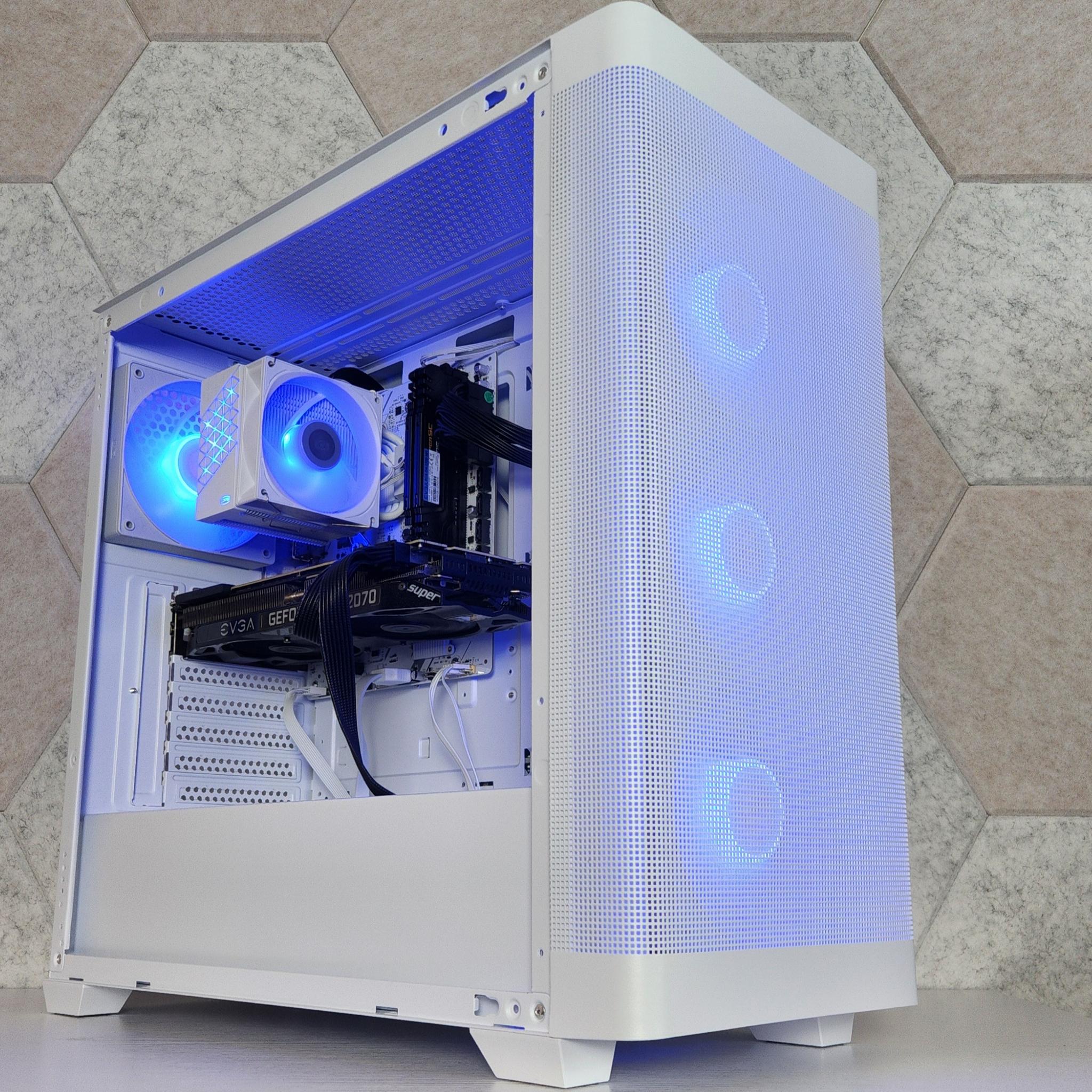 🤍NVIDIA RTX 2070 Super | Ryzen 5 3600 | 16GB DDR4 | 1TB SSD | WIFI + BT | Win11 | RGB |