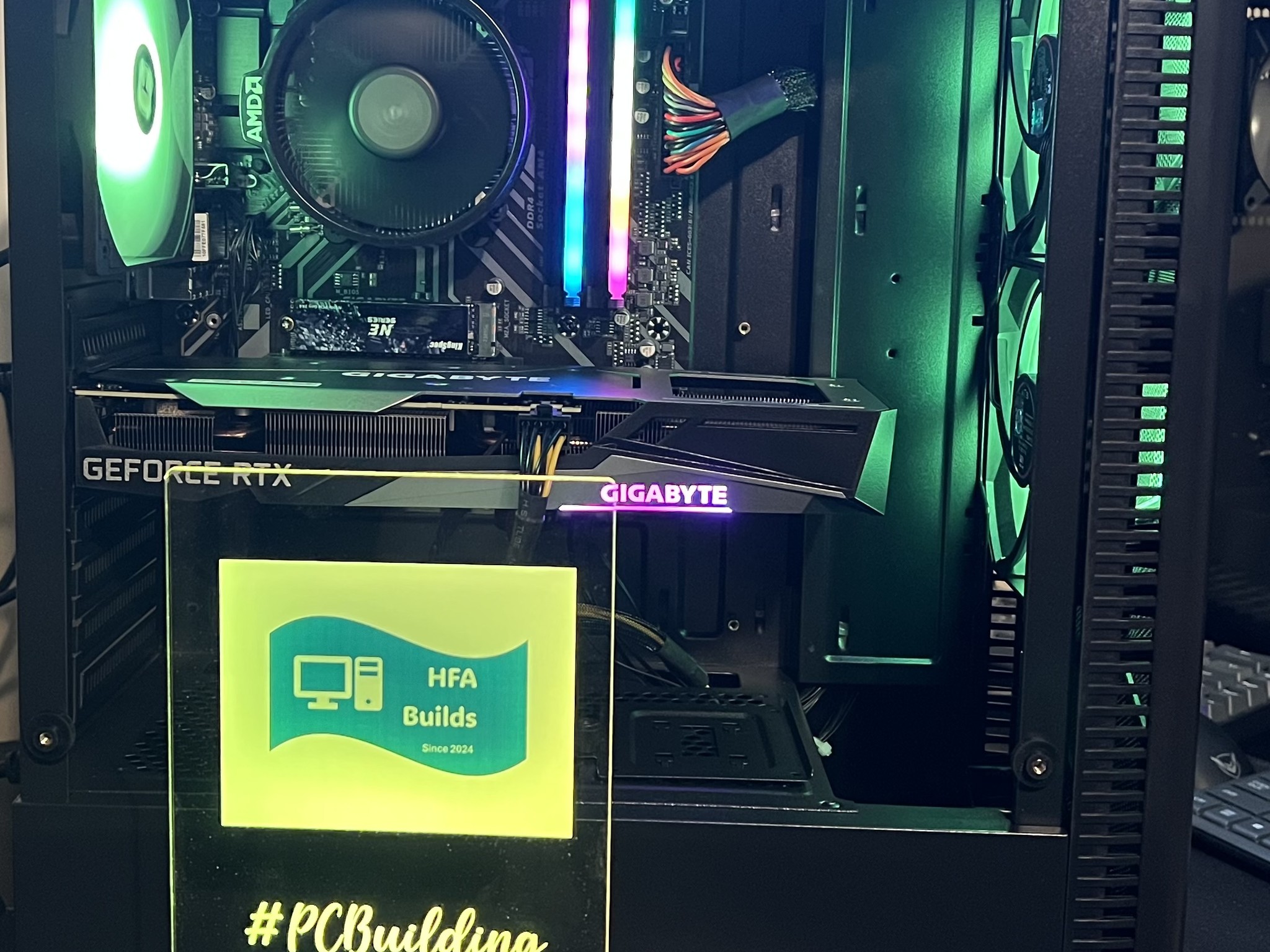 Budget Ryzen 5 4500 1 TB  SSD NVME 16 GB DDR4 RTX 3060 12 GB - All new parts!