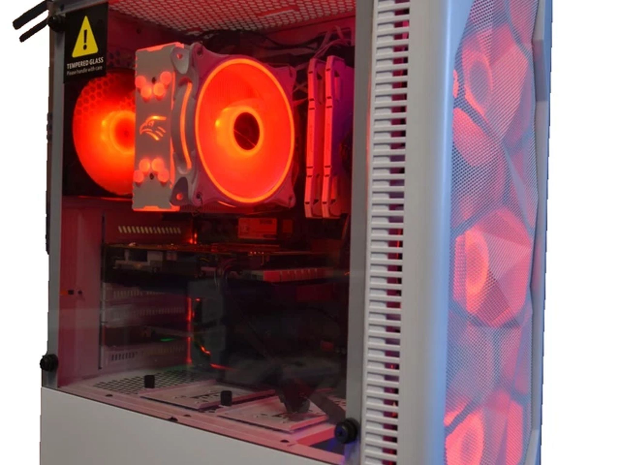 GAMING PC INTEL I5 9400 16 GB RAM RX 6600M 8 GB GPU 1TB NVME & 250 GB HHD RGB
