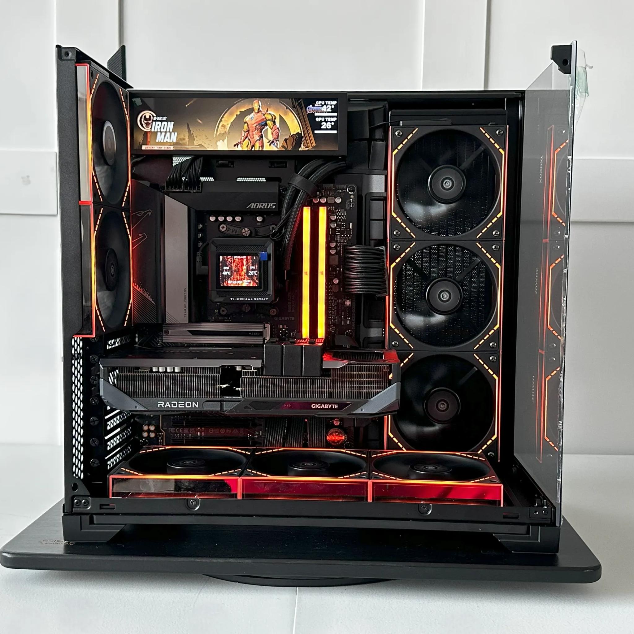 🖤New Gigabyte AMD Radeon RX 9070XT Gaming Overclocked w/ AMD Ryzen 9800X3D / 32GB RAM/ 2TB NVME🖤