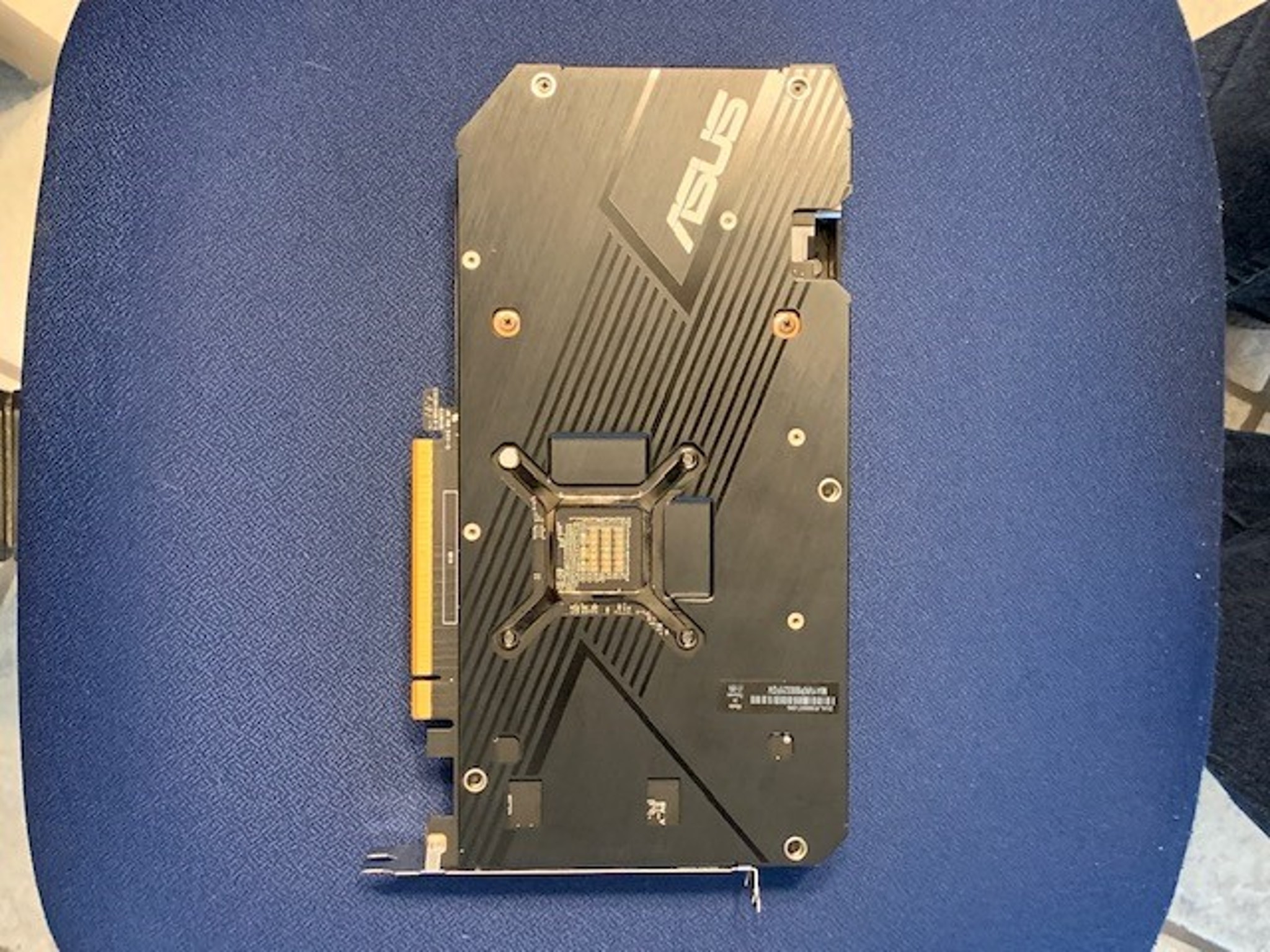 ASUS DUAL RADEON RX 6600 XT graphics card. Used. Works perfectly w/box.