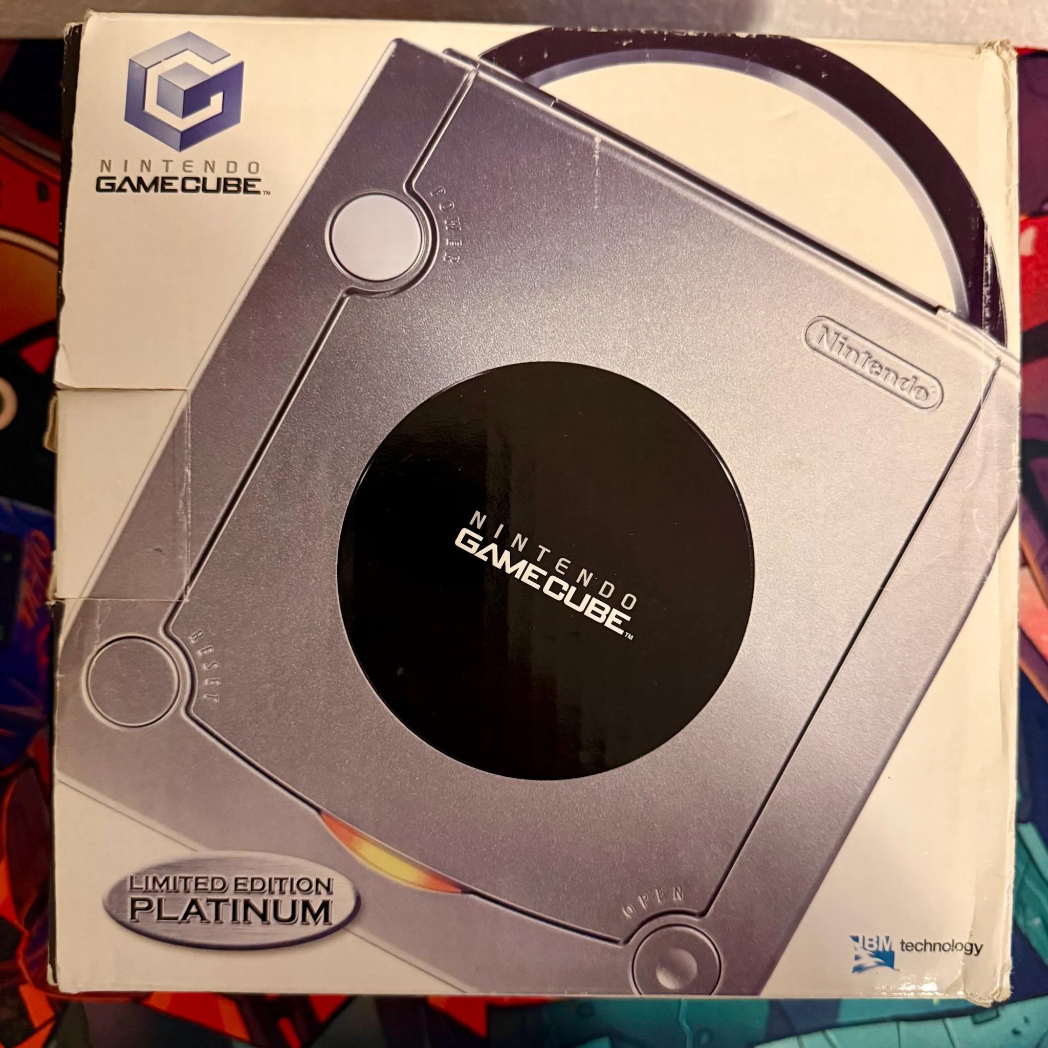 Nintendo GameCube Platinum Console (Silver)