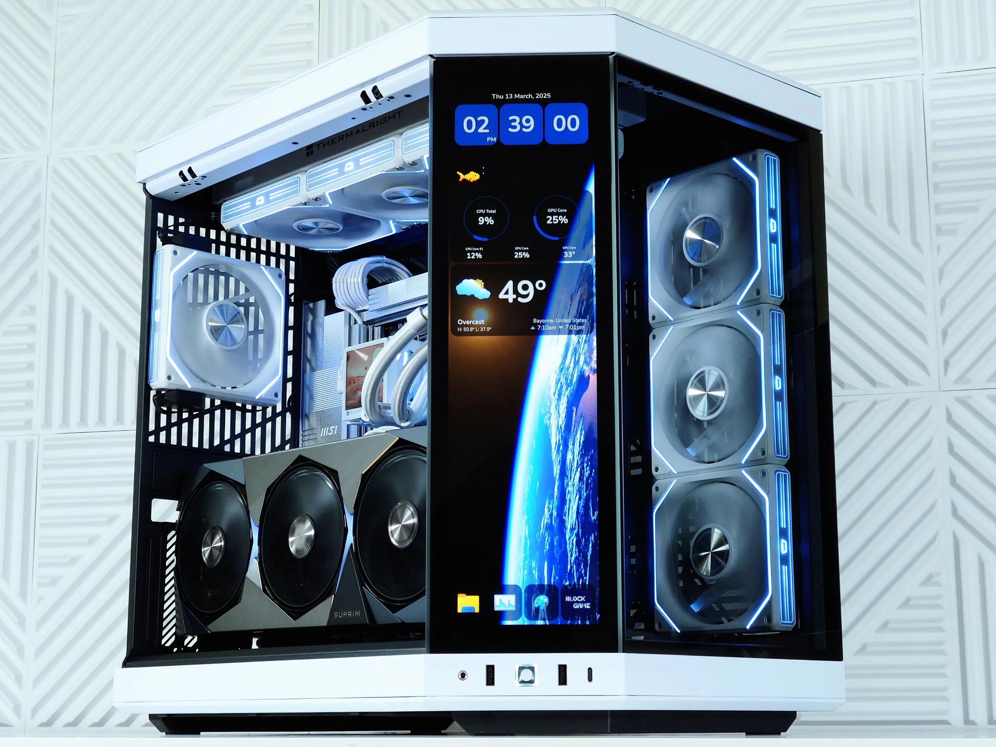🤩🤍🖤Dream Gaming PC🏆Nvidia RTX 5080 16GB🏆 AMD Ryzen 7 9800X3D 3D V-Cache🏆 32GB DDR5🏆3TB NVME