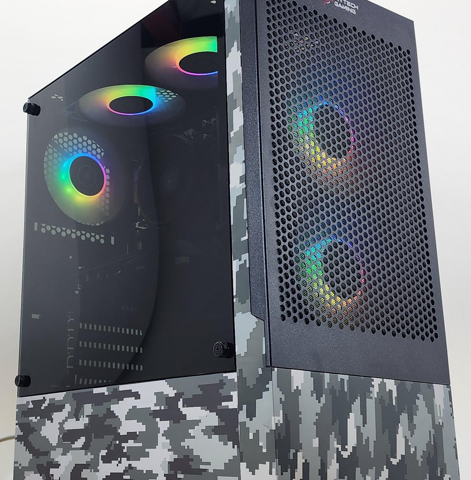 Gaming PC Ryzen 5 3600 16GB RAM 500GB SSD GTX 1660 Ti 6GB Windows 11 Computer