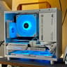White-Out Gaming PC - RTX 3070, Ryzen 5700x3D, 32GB 3600MHz, 1TB, 700W, WiFi 6, K77 Lite SFF ITX