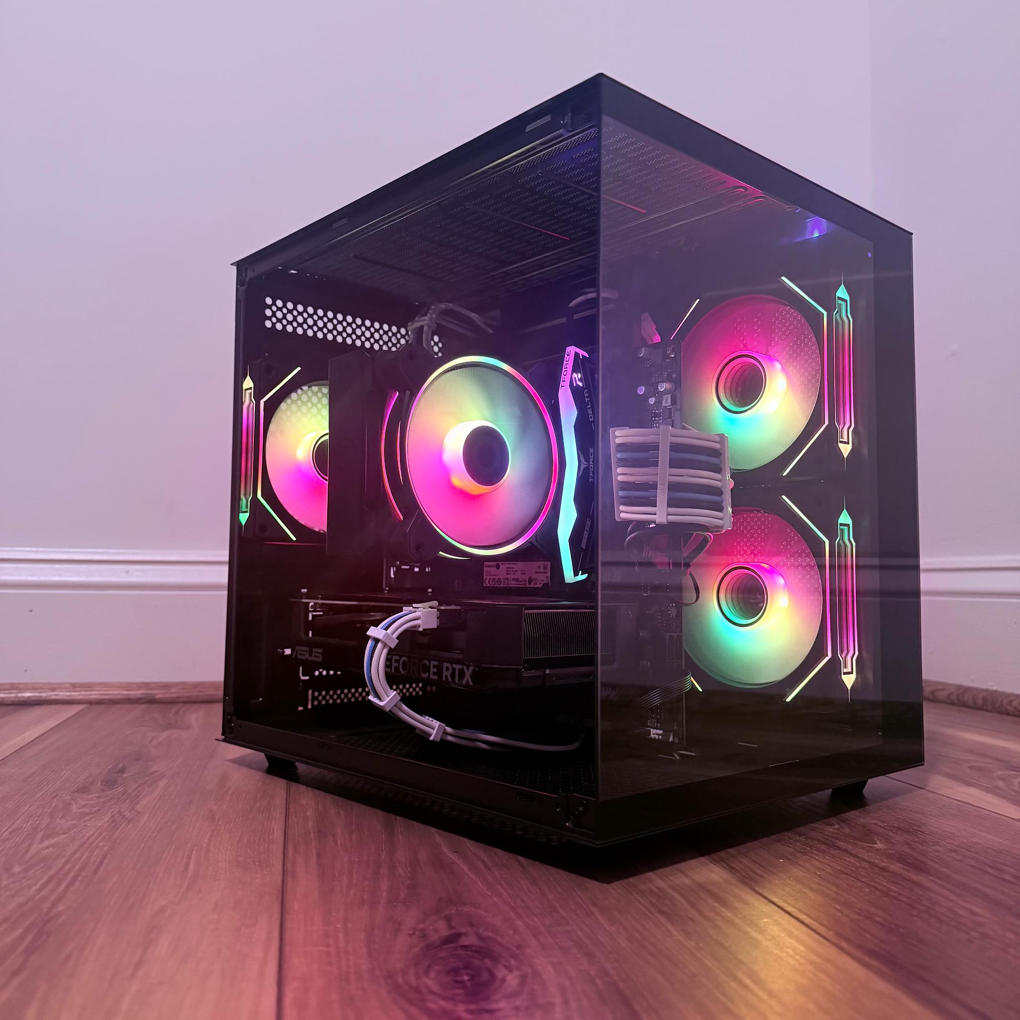 ⚫️"Prism Void"⚫️| 1080/1440p Gaming | Ryzen 7 9700X | RTX 4060 Ti | 16B DDR5 | 1tb Storage