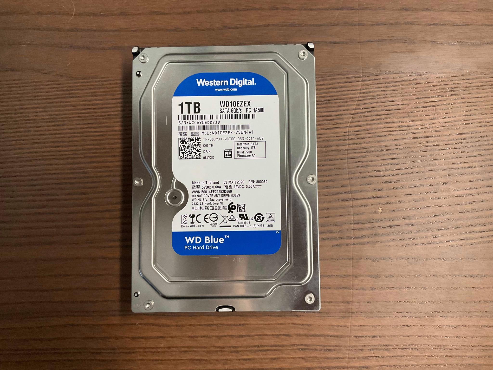 Lot of Mixed 1TB 3.5" HDDs