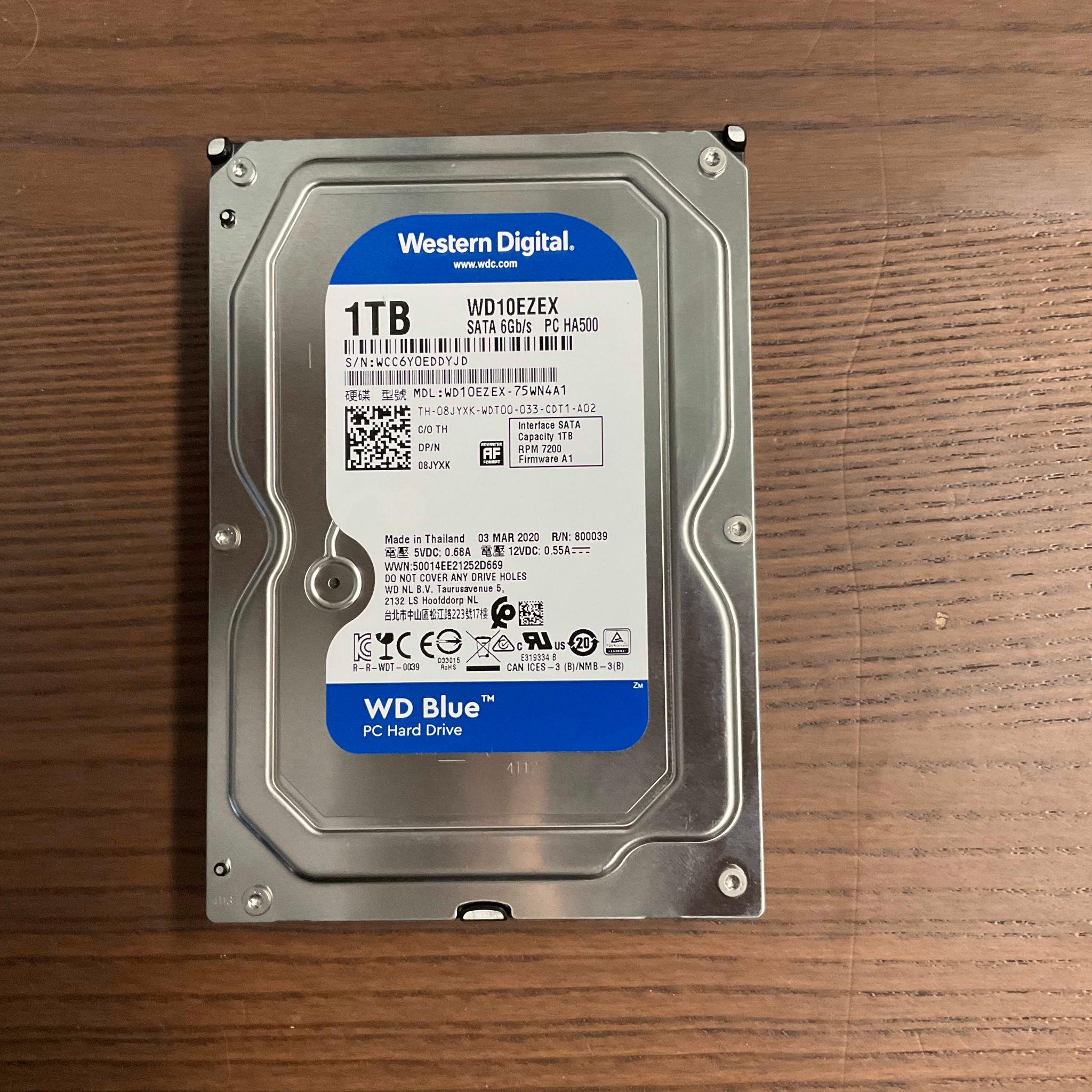 Lot of Mixed 1TB 3.5" HDDs