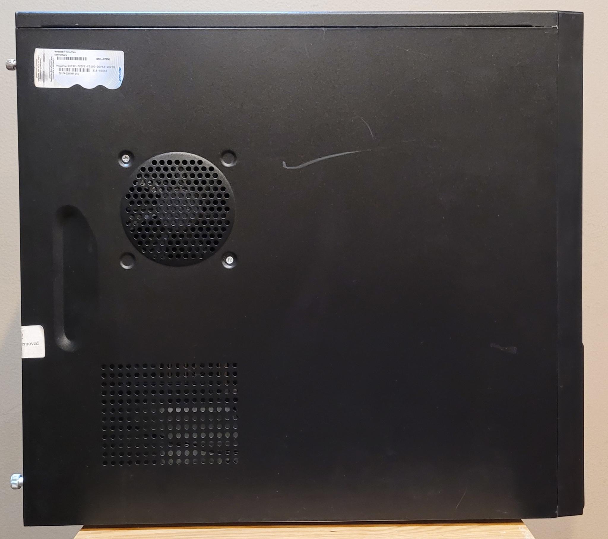 Cooler Master Elite 350 | Pentium E5700 3 GHZ | 4GB RAM | 240 GB SSD | HD 4350 | 2000s Retro Gaming