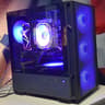Gaming PC Intel XEON 1650 6 CORES ram 16GB GPU RX5500XT 8GB 512 GB NVME+ 500 GB HHD+ Extras