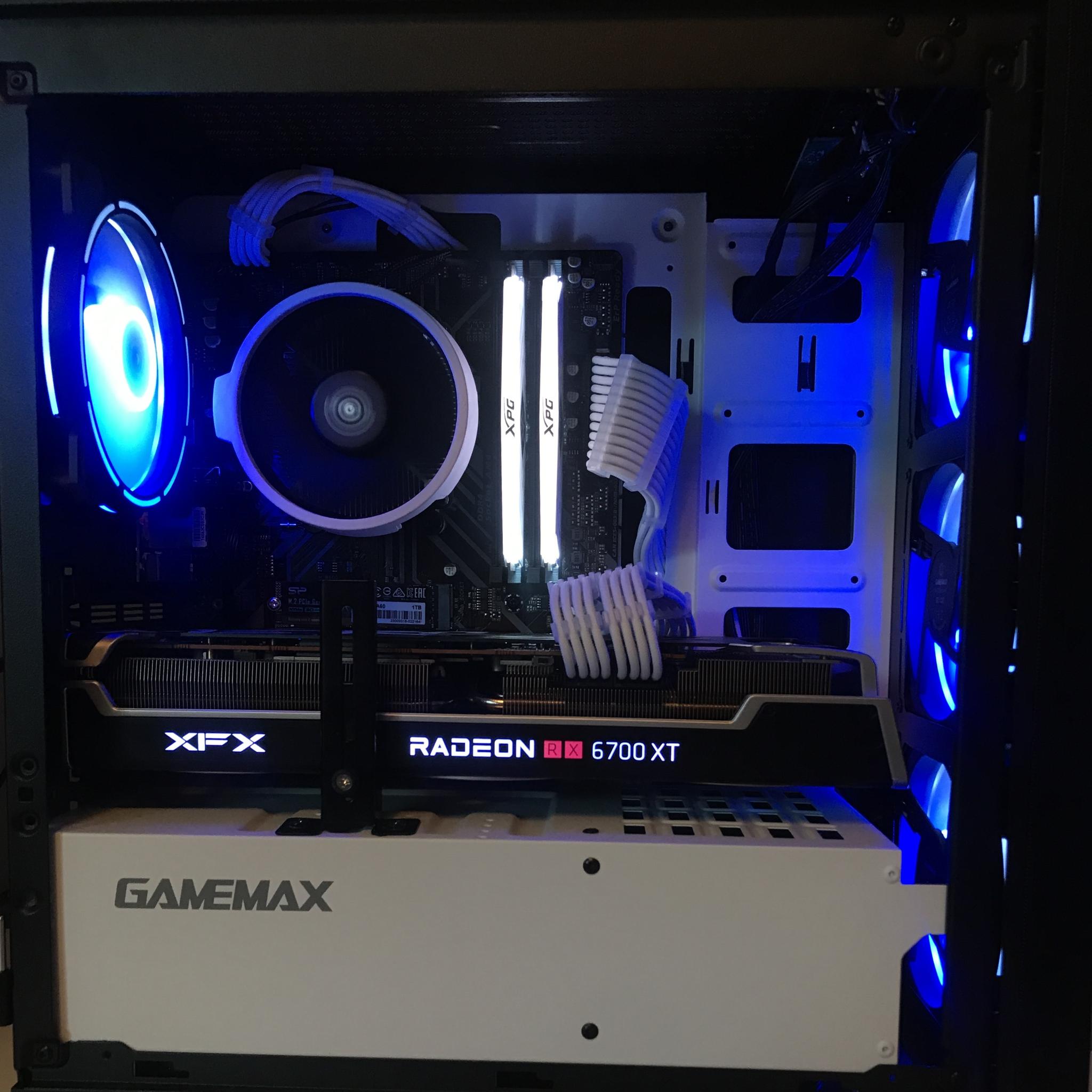 🌐 | Ryzen 5 5600X | XFX RX 6700XT | 16 GB 3200MHZ | 1TB NVME |  HIGH-MID RANGED GAMING PC |WIFI| 🌐