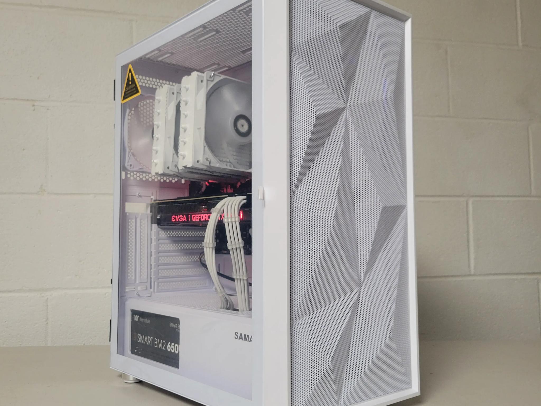 🔥🧊RTX 2080 8gb White Gaming PC🔥🧊 (Ryzen 5 5600x//RTX 2080 8gb)