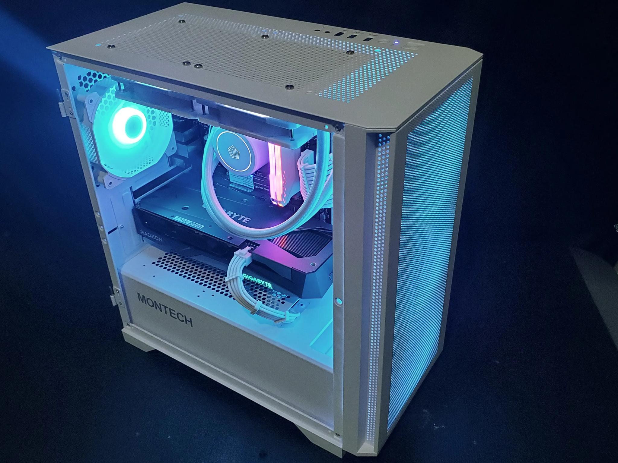 R5 3600X/ 6600XT Montech Gaming PC Computer