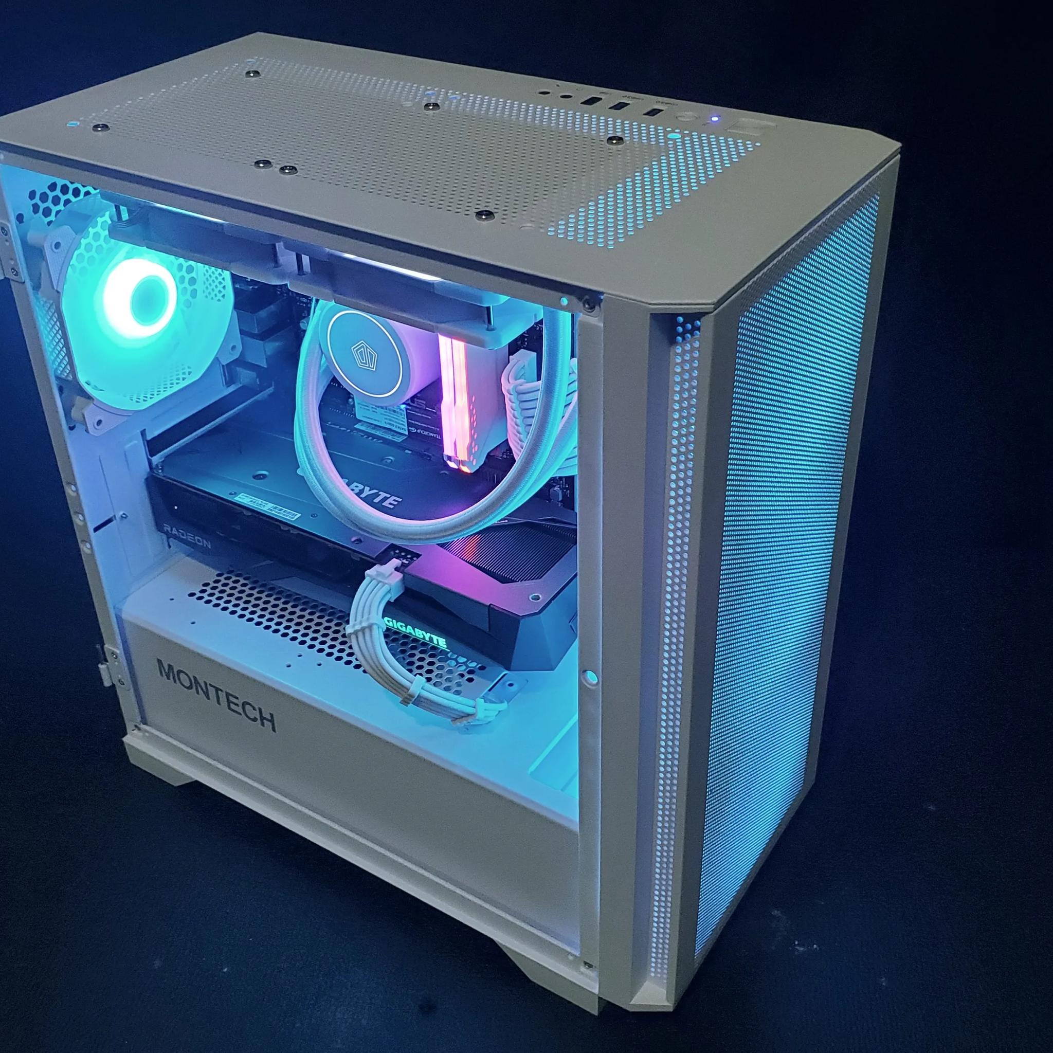 R5 3600X/ 6600XT Montech Gaming PC Computer