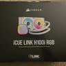 CORSAIR iCUE LINK H100i 240mm AIO RGB Liquid CPU Cooler White Brand New In Box Sealed
