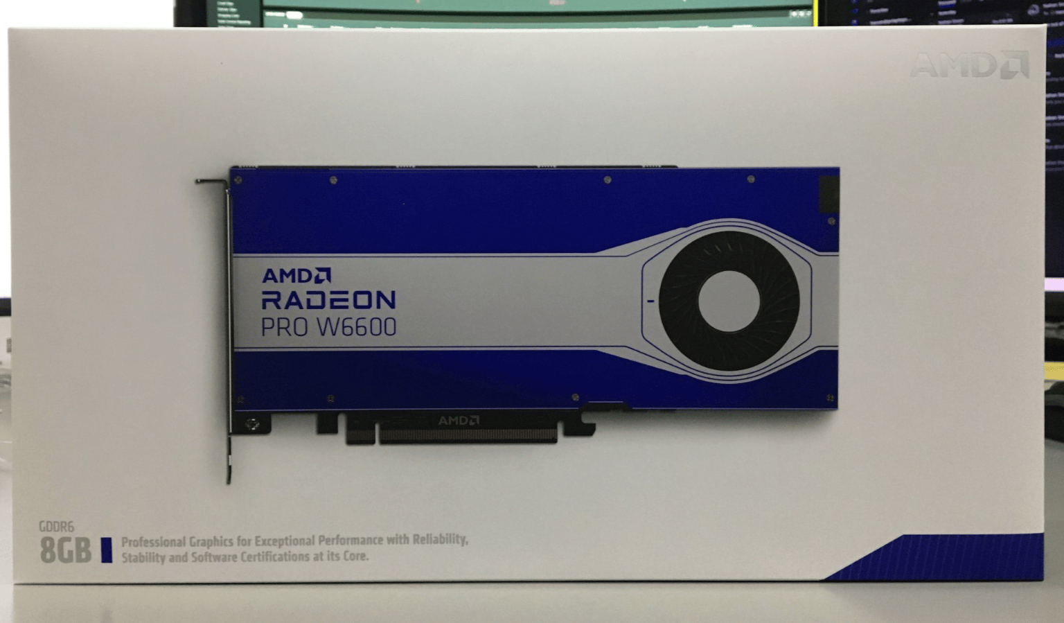 AMD Radeon Pro W6600 8GB GDDR6 Workstation Graphics Card 100-506159