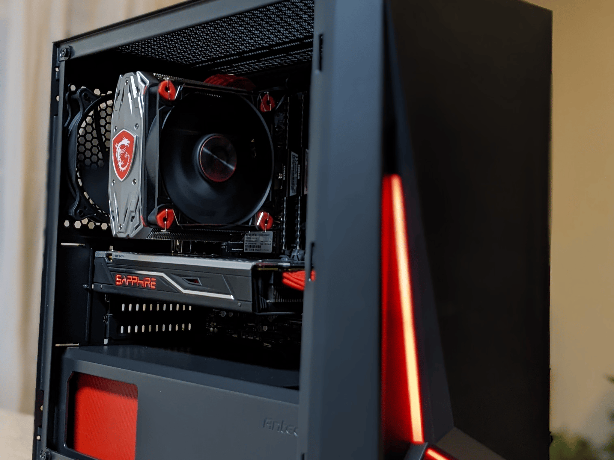 Budget Intel Gaming PC- Core i7 8700 - RX 570 4GB