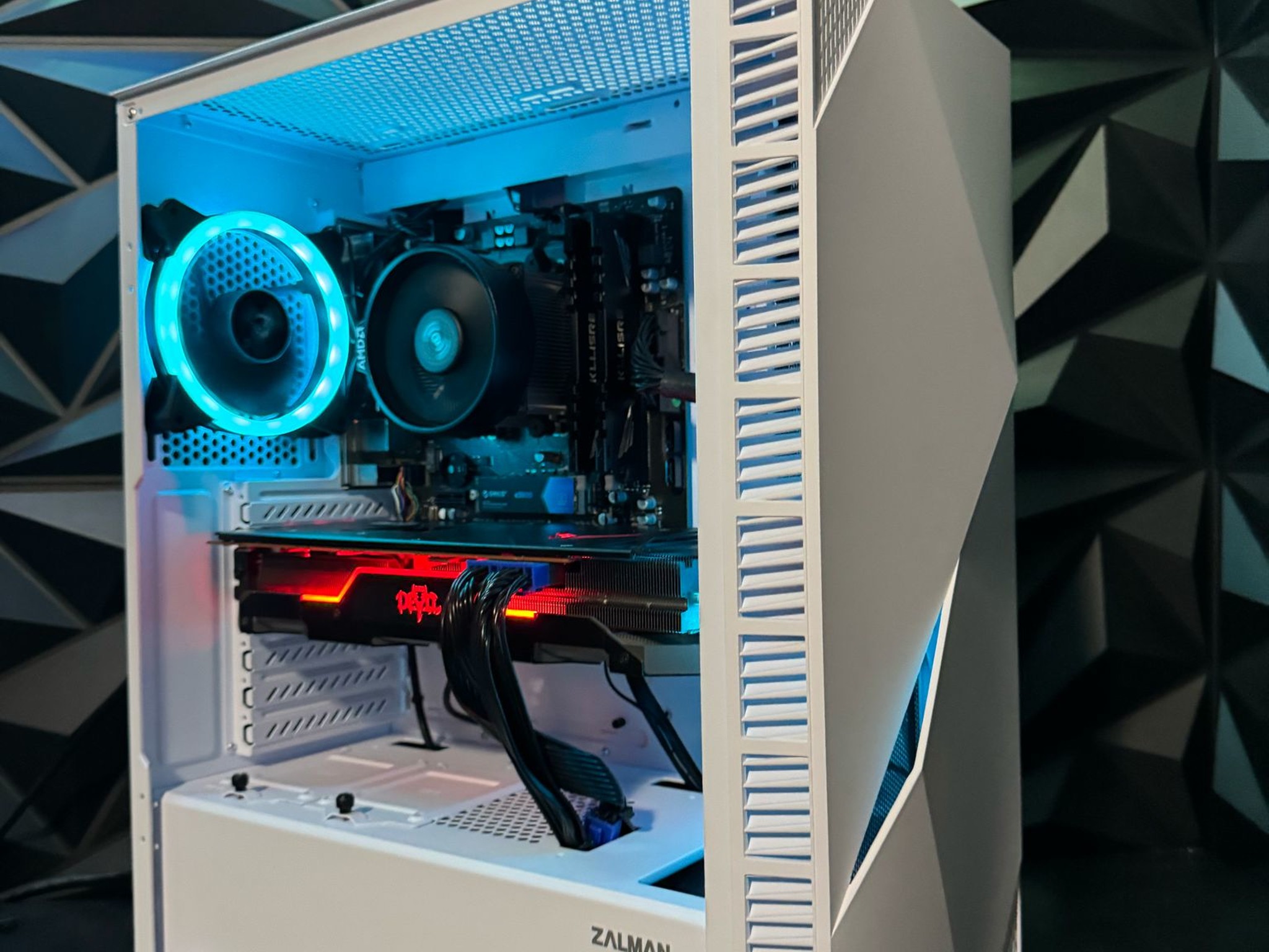 🔥 Tusker 3657 RedDevil 🔥|Ryzen 5 3600| RX 5700XT | 16 GB 3200 MHz| 1 TB NVMe