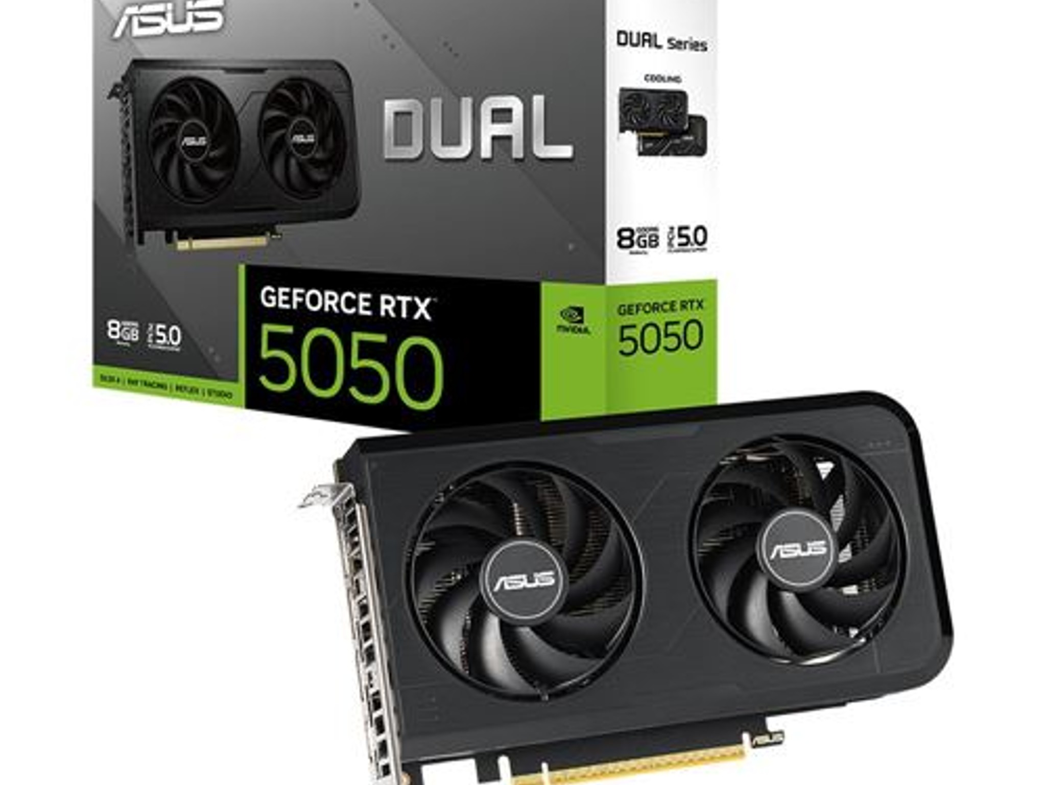 ASUS NVIDIA GeForce RTX 5050 Dual Dual Fan 8GB GDDR6 "Brand new sealed "