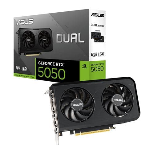 ASUS NVIDIA GeForce RTX 5050 Dual Dual Fan 8GB GDDR6 "Brand new sealed "