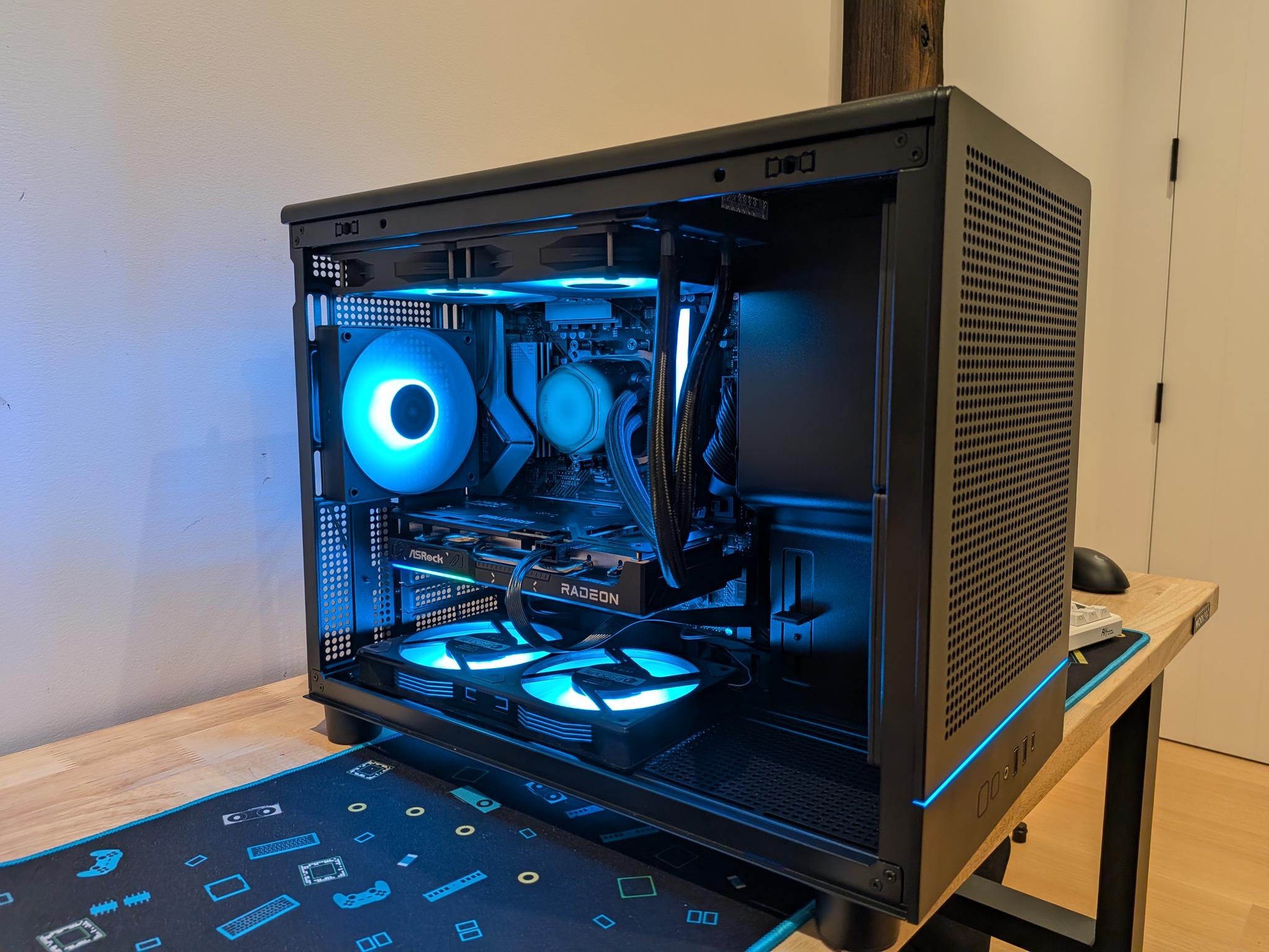 1440p Aqua - RX 9060 XT 16GB, Ryzen 5 9600X, 32 GB DDR5 RAM, 1 TB Gen 4 NVME, Liquid Cooled, RGB