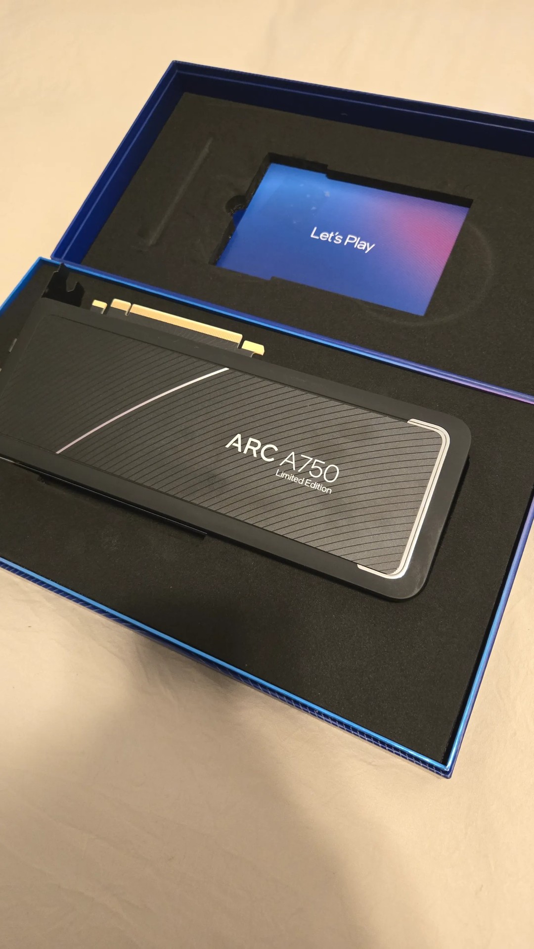Intel Arc A750. Limited edition! 8gb. Reference Card. | Jawa