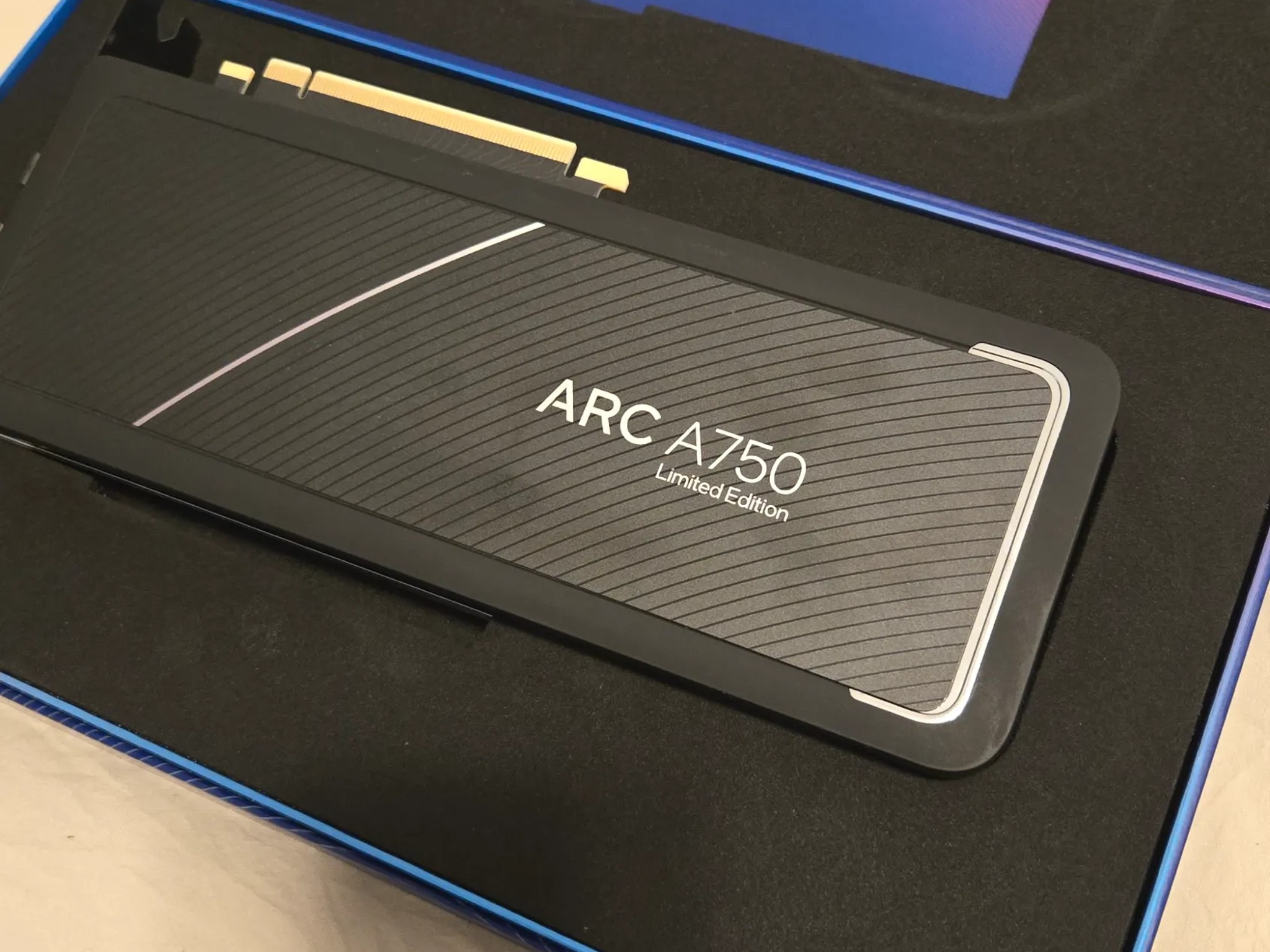 Intel Arc A750. Limited edition! 8gb. Reference Card.