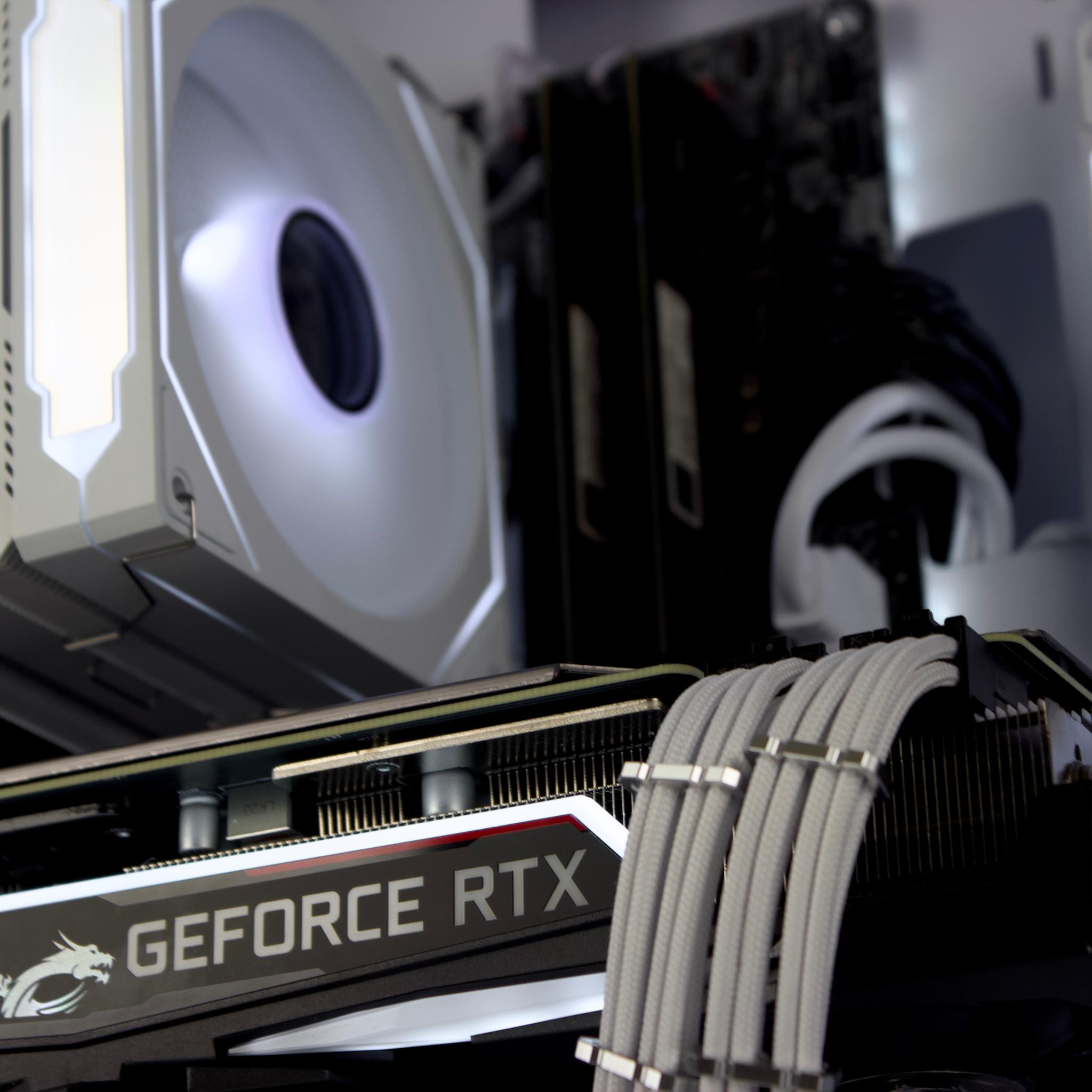🧊❄️🧊 White Gaming PC – RTX 2080 8G, i7 9700K, 16GB RAM, 960GB SSD - WiFi, BlueTooth 🧊❄️🧊