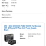 "Open Box" MSI MAG A1000GL PCIE5 1000W 80+ Gold PSU (Complete w/ Box & Receipt)