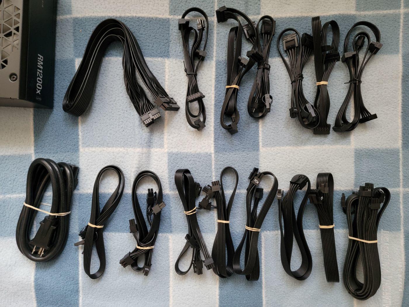 Corsair RM1200x 1200w Gold PSU - RMx Shift Series - Used