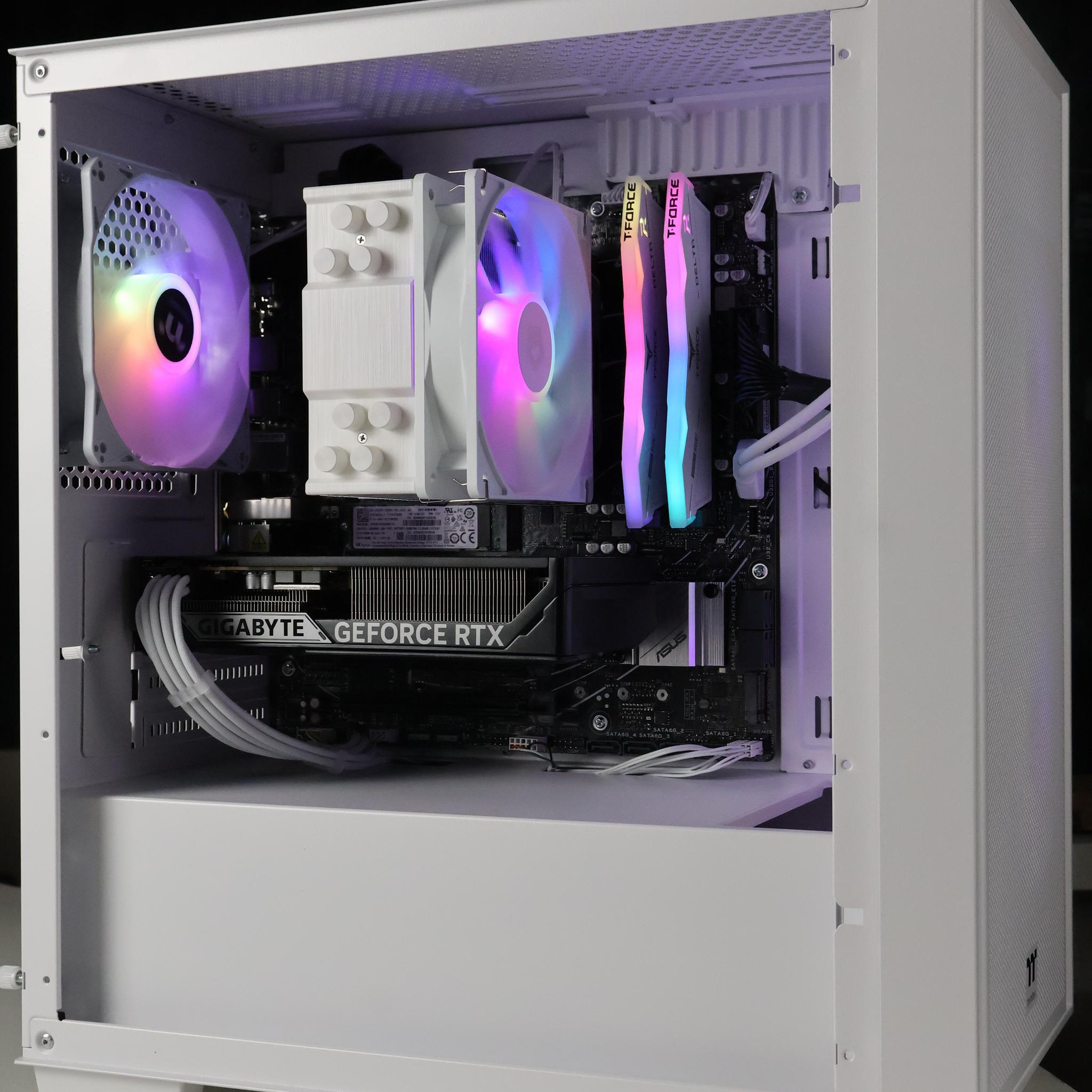 ⚪ Ryzen 5 7600X/RTX 5060 8 GB Gaming/Streaming PC ⚪