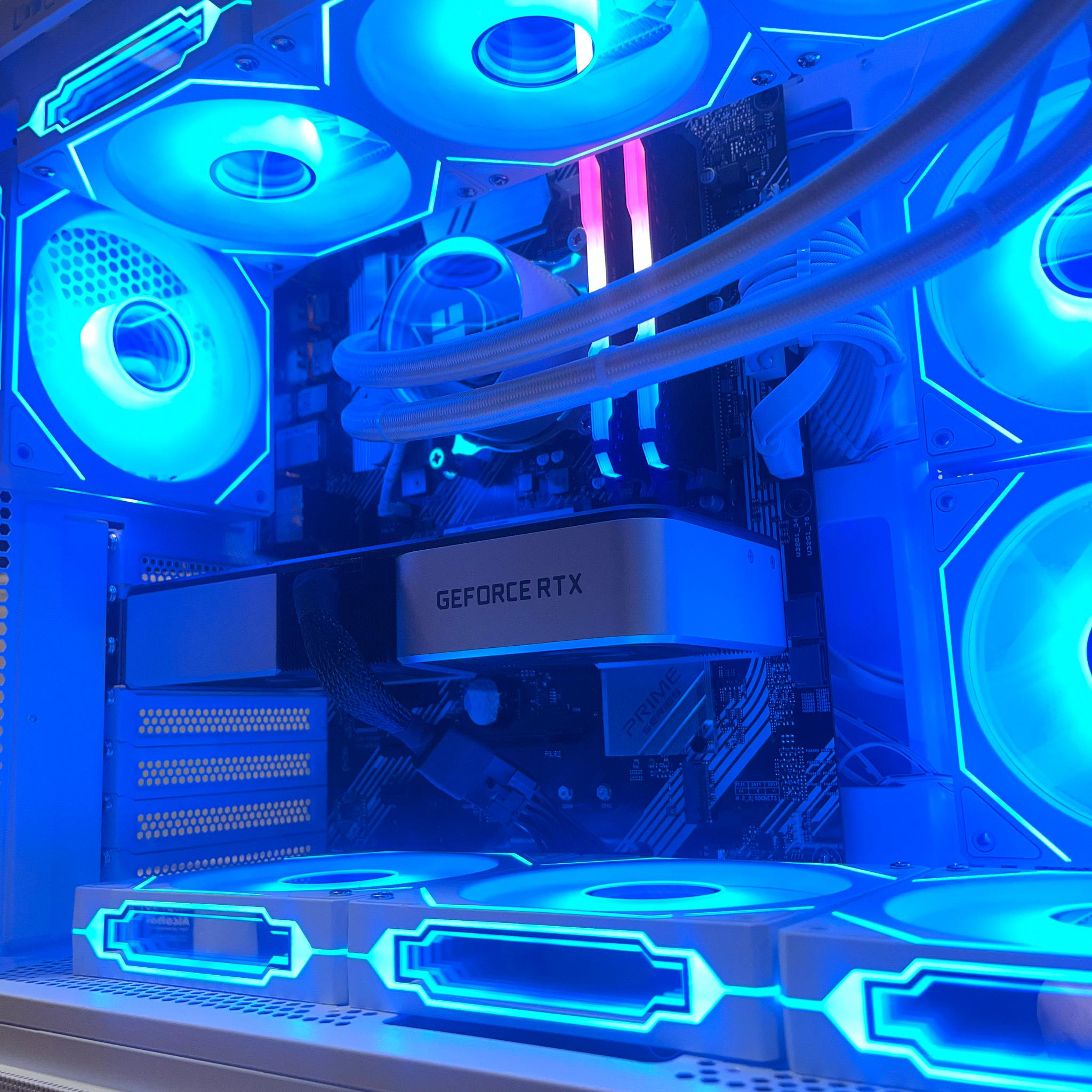 RTX 3060 Ti | Intel I9 10850K White Gaming PC
