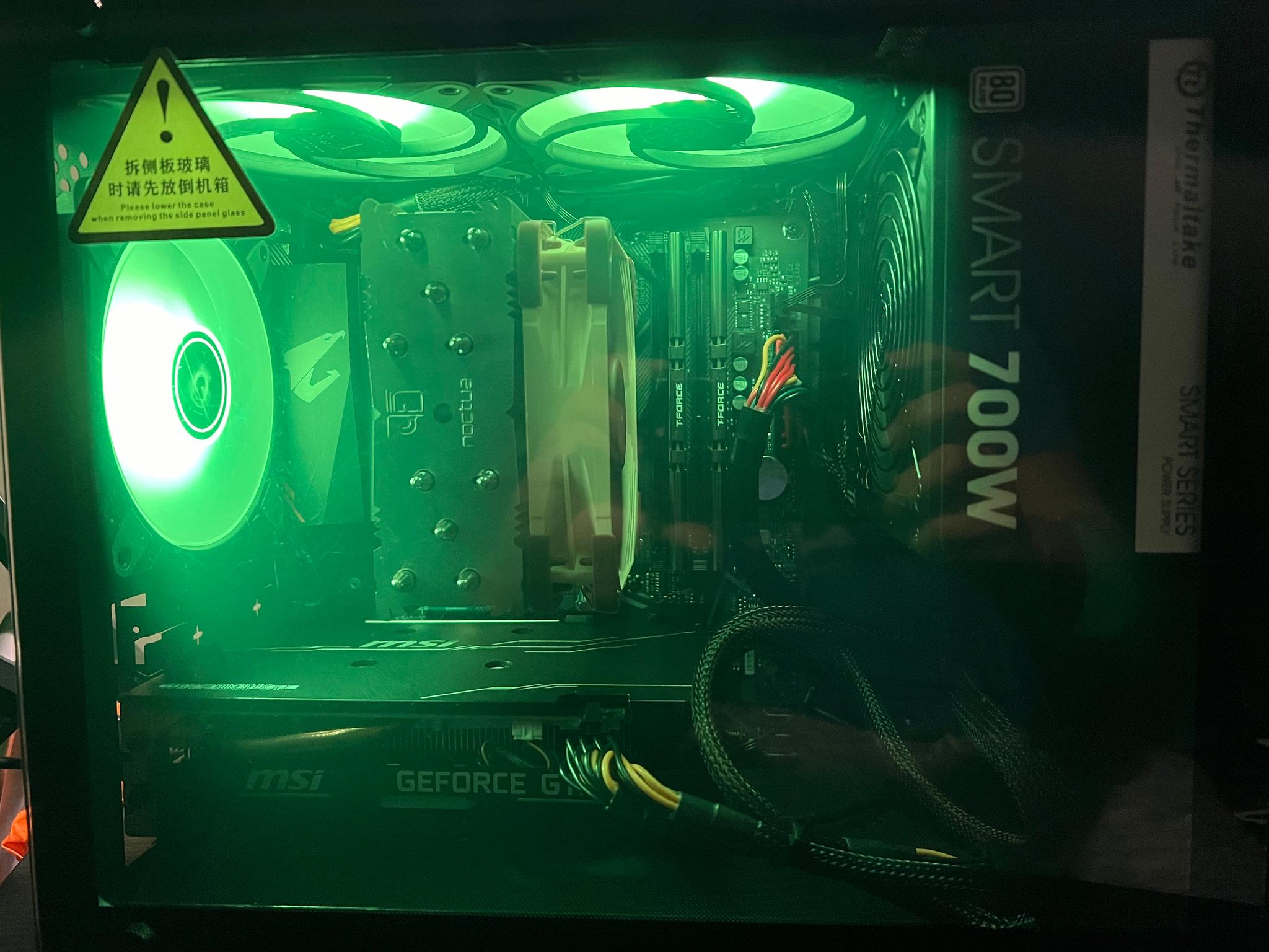 Custom Gaming PC Ryzen 5 5500/16 GB DDR4/GTX 1660 Super