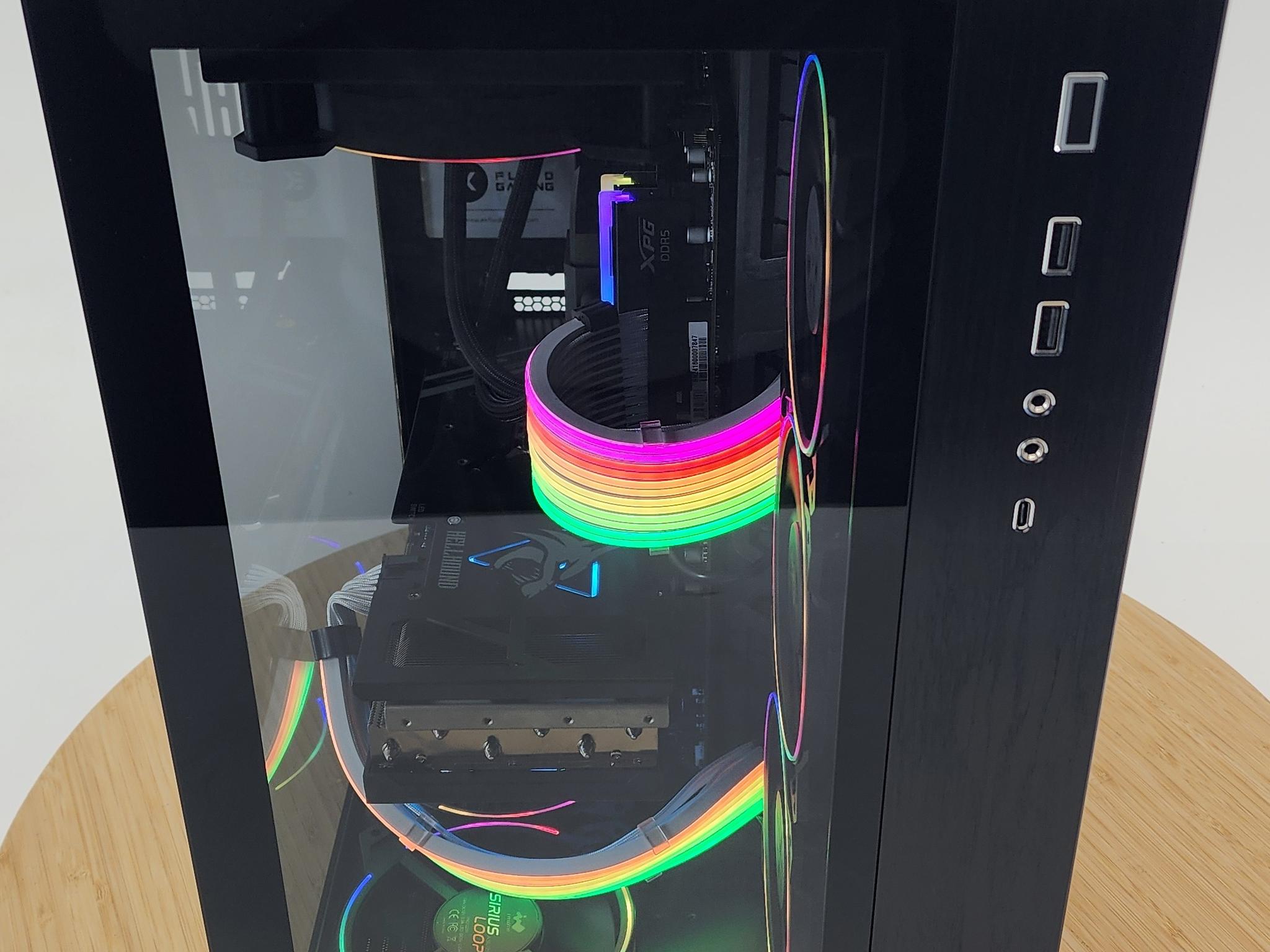 Gaming PC Ryzen 9 7950X 32GB RAM 1TB SSD RX 7900 XTX 24GB Windows 11 Computer