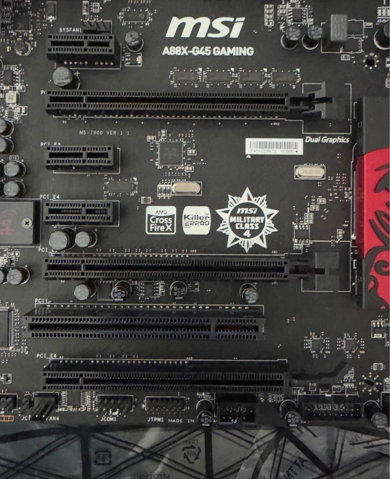 ON SALE!!! MSi Motherboard A88X-G45 Gaming