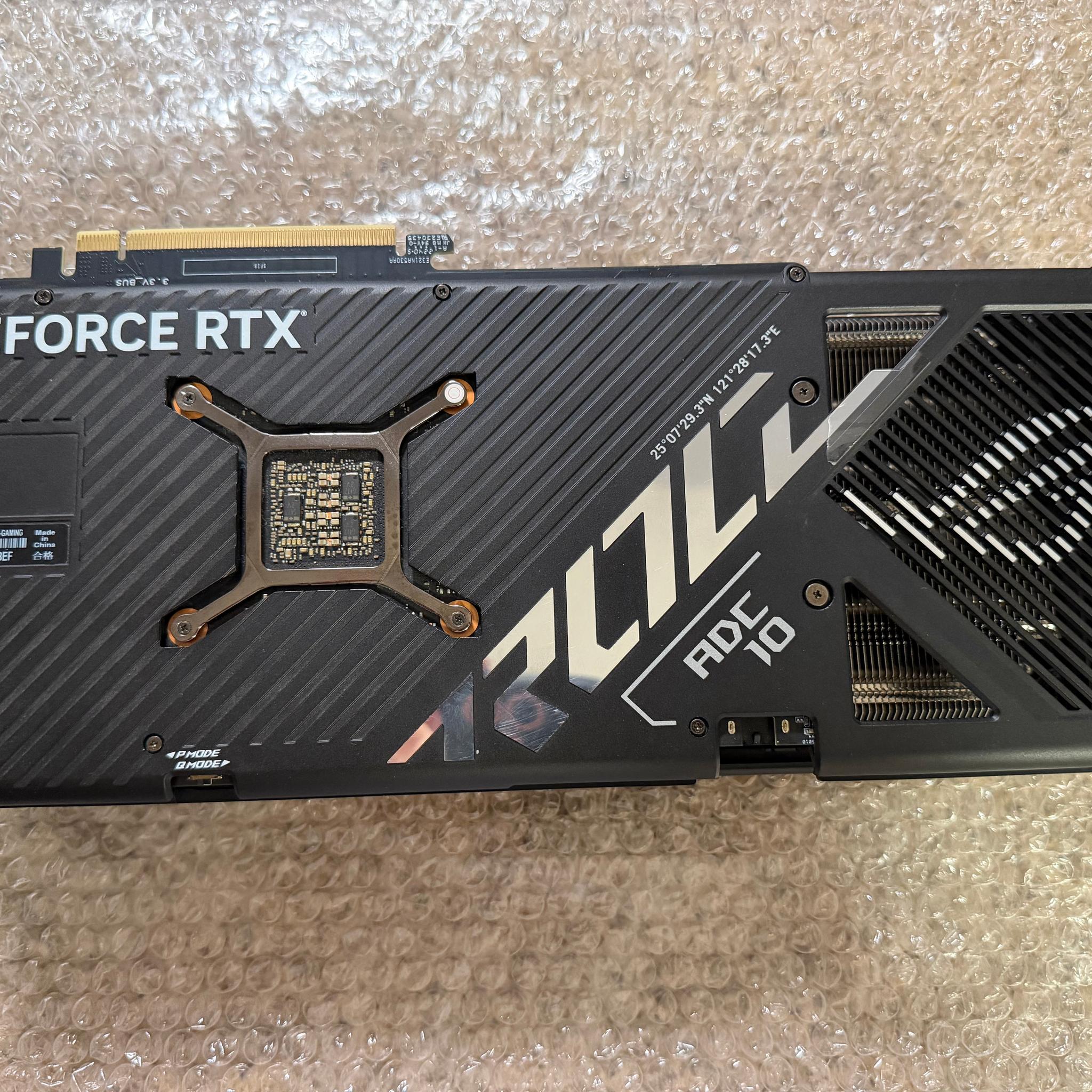 ASUS NVIDIA GeForce RTX 4070 Ti ROG Strix Overclocked Triple Fan 12GB GDDR6X PCIe 4.0 Graphics Card