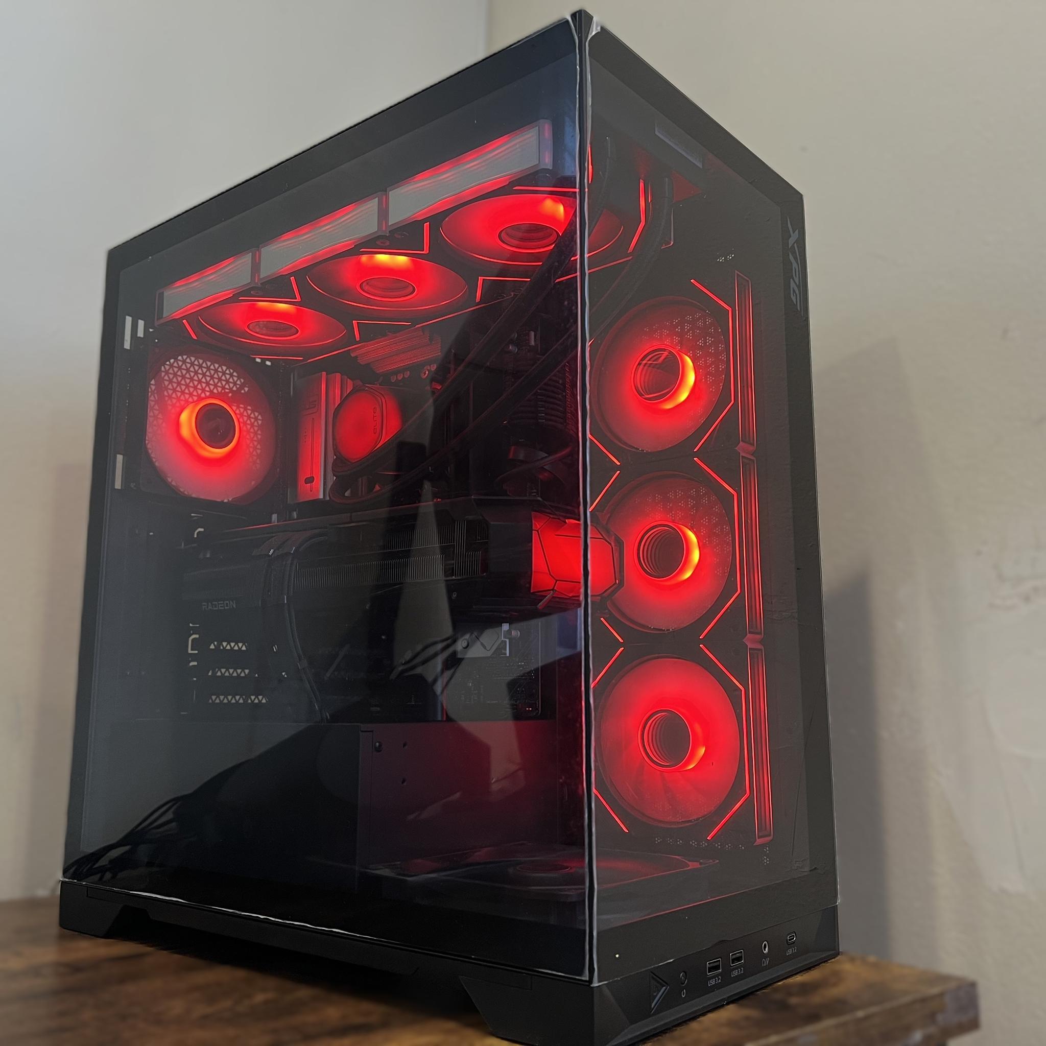 🔴RX 9070⚫ | Ryzen 5 7600X3D | 32gb DDR5-6000 RAM | 1tb NVME | Custom 1440p and 4k Gaming PC.