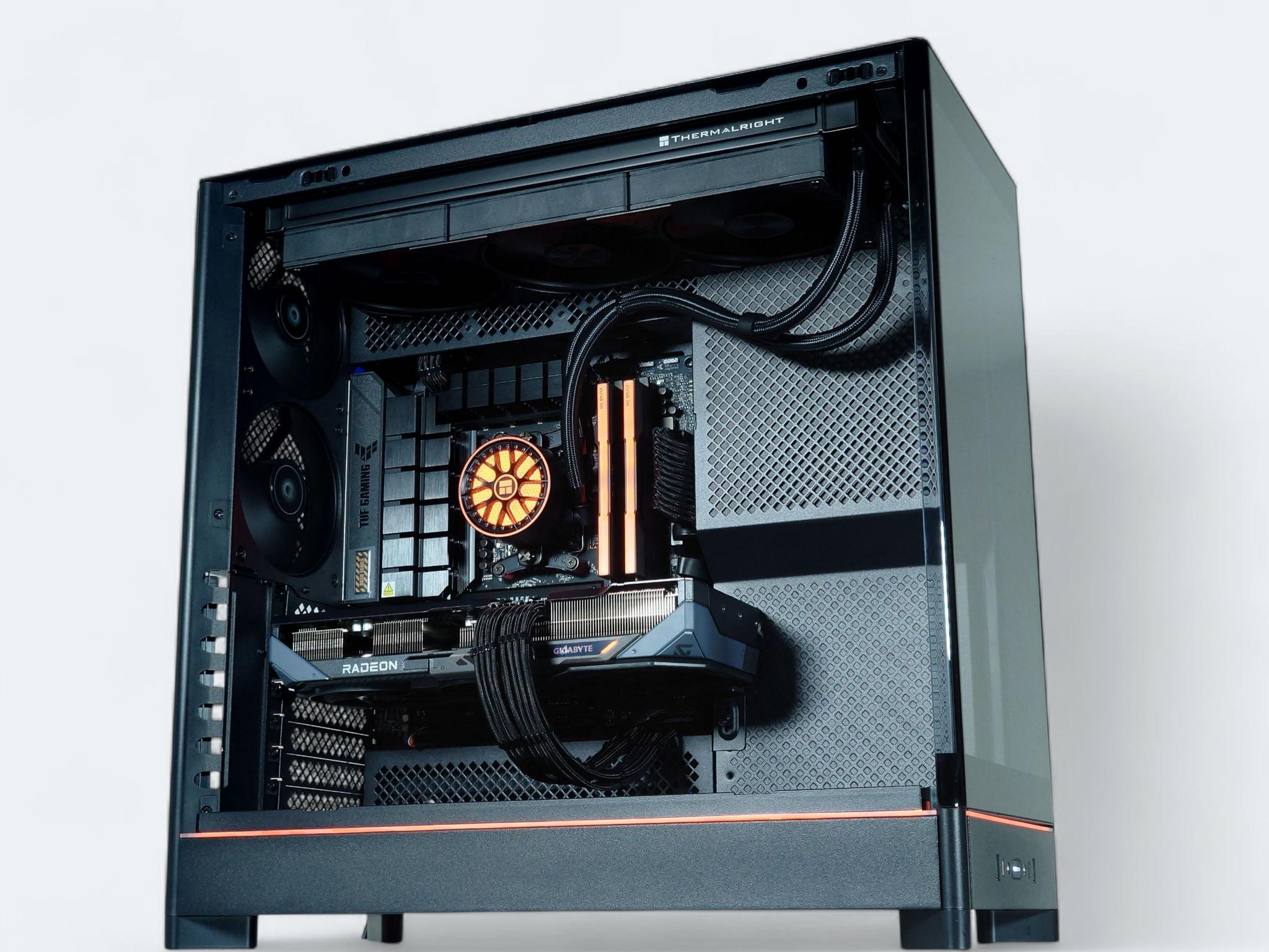 🌌 Liquid Cooled Gaming PC☄️AMD Ryzen 7 7700🌌AMD RX 9070 16GB🌌32GB DDR5🌌1TB NVME