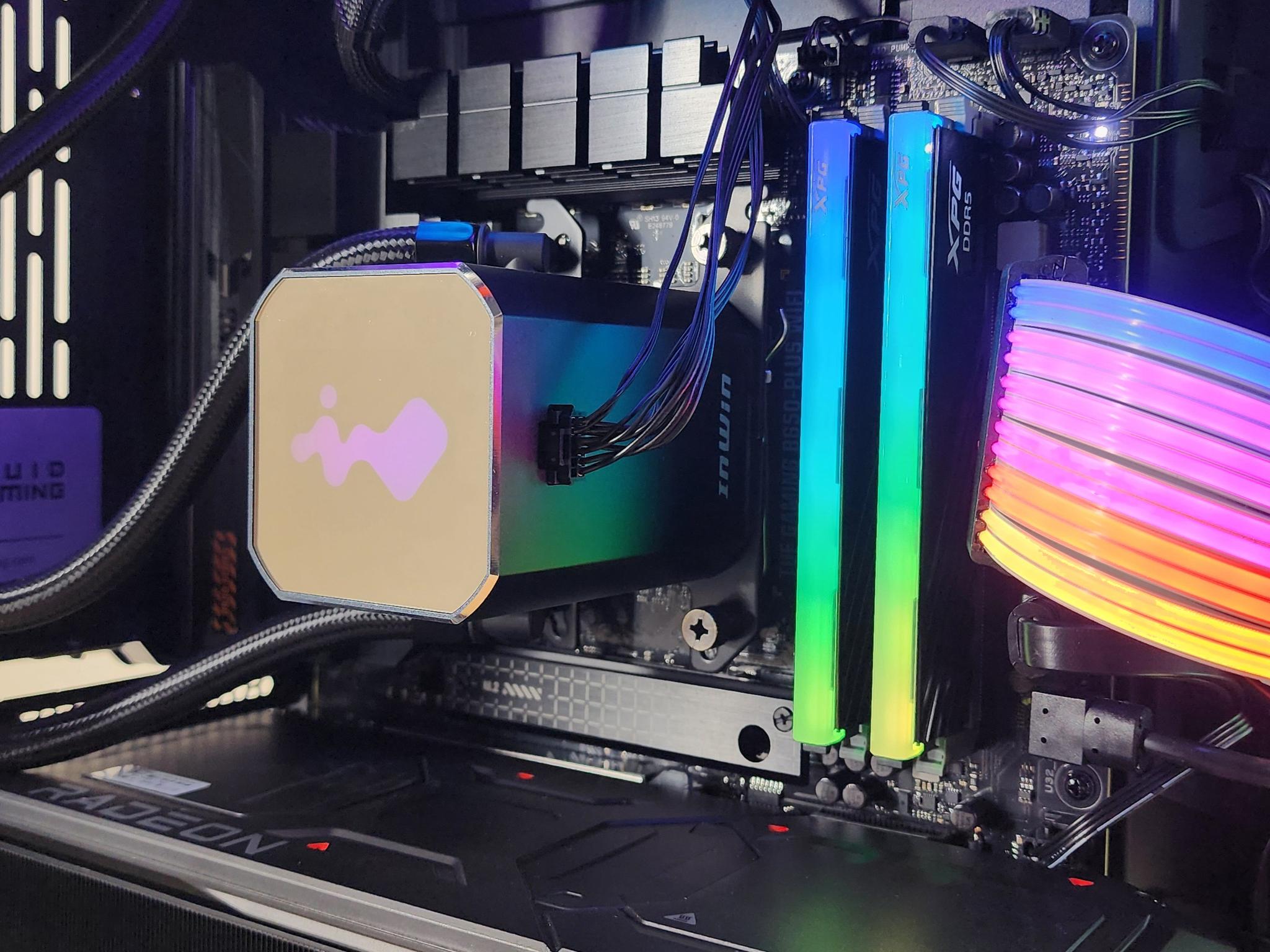Gaming PC Ryzen 7 7700X 32GB RAM 2TB SSD RX 7900 XT 20GB Windows 11 Computer