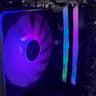 🖤♠️ Black Gaming PC ♠️🖤 RTX 5060 | Ryzen 5 5500 | 16gb RGB RAM | 1TB SSD - WiFi, BlueTooth