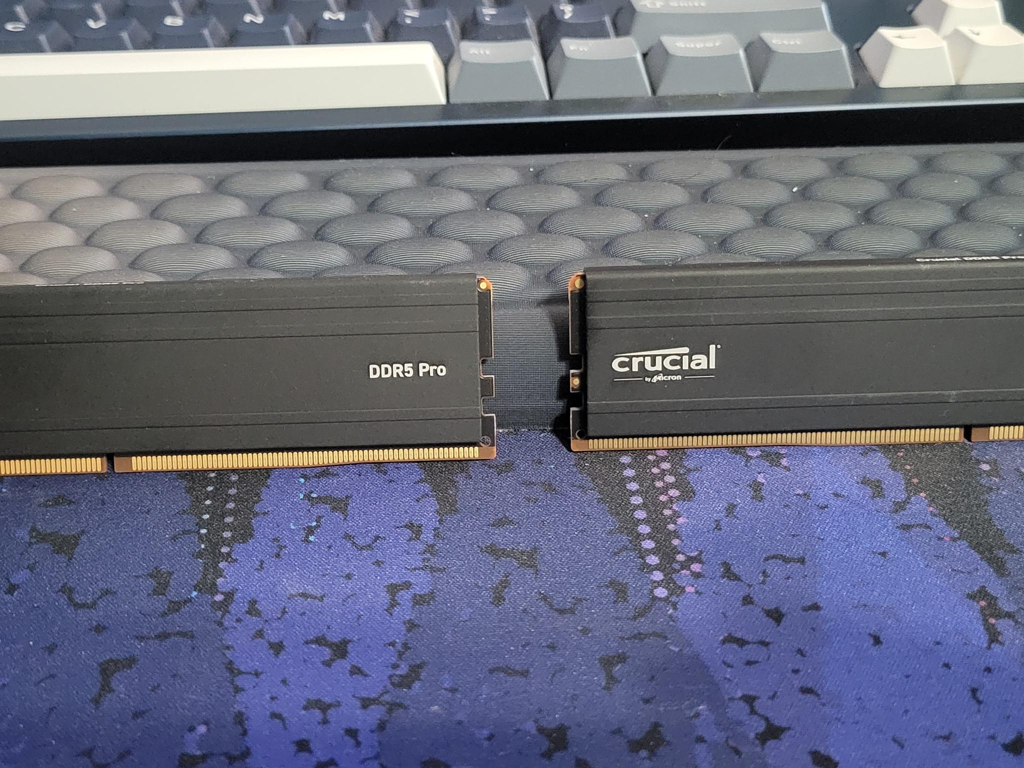 Crucial Pro 32GB DDR5 RAM Kit (2x16GB) 5600MHz XMP/EXPO (No Box)