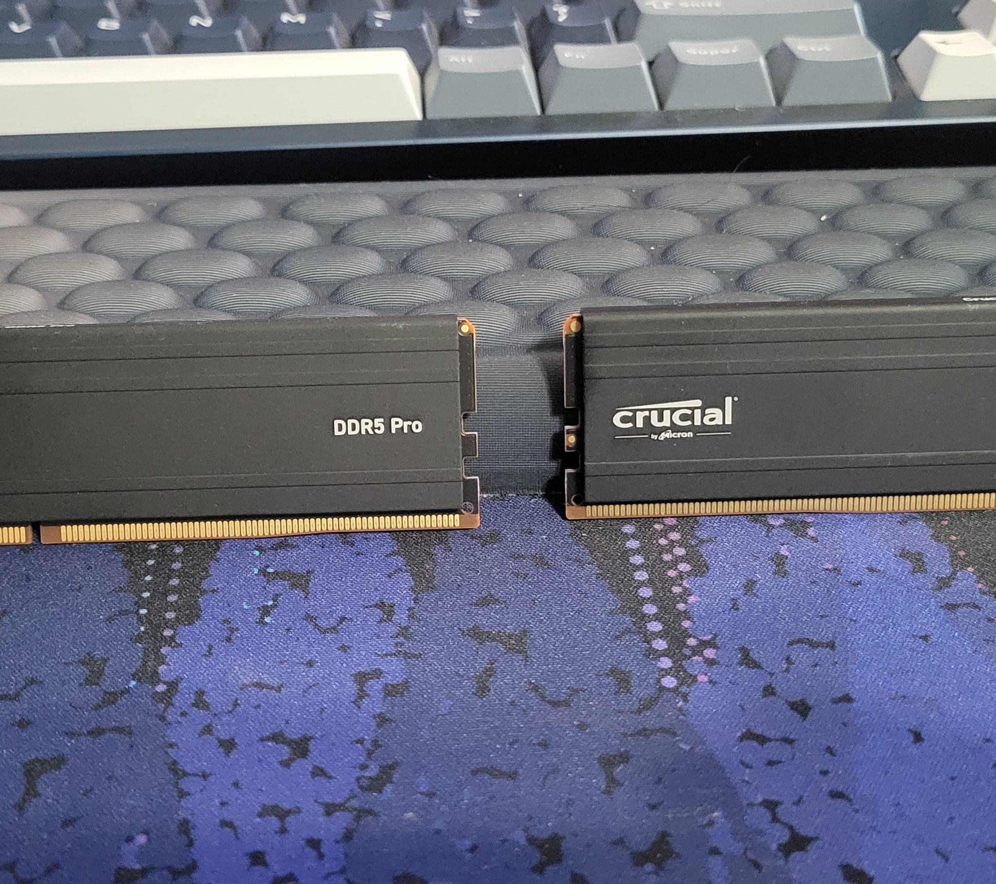 Crucial Pro 32GB DDR5 RAM Kit (2x16GB) 5600MHz XMP/EXPO (No Box)